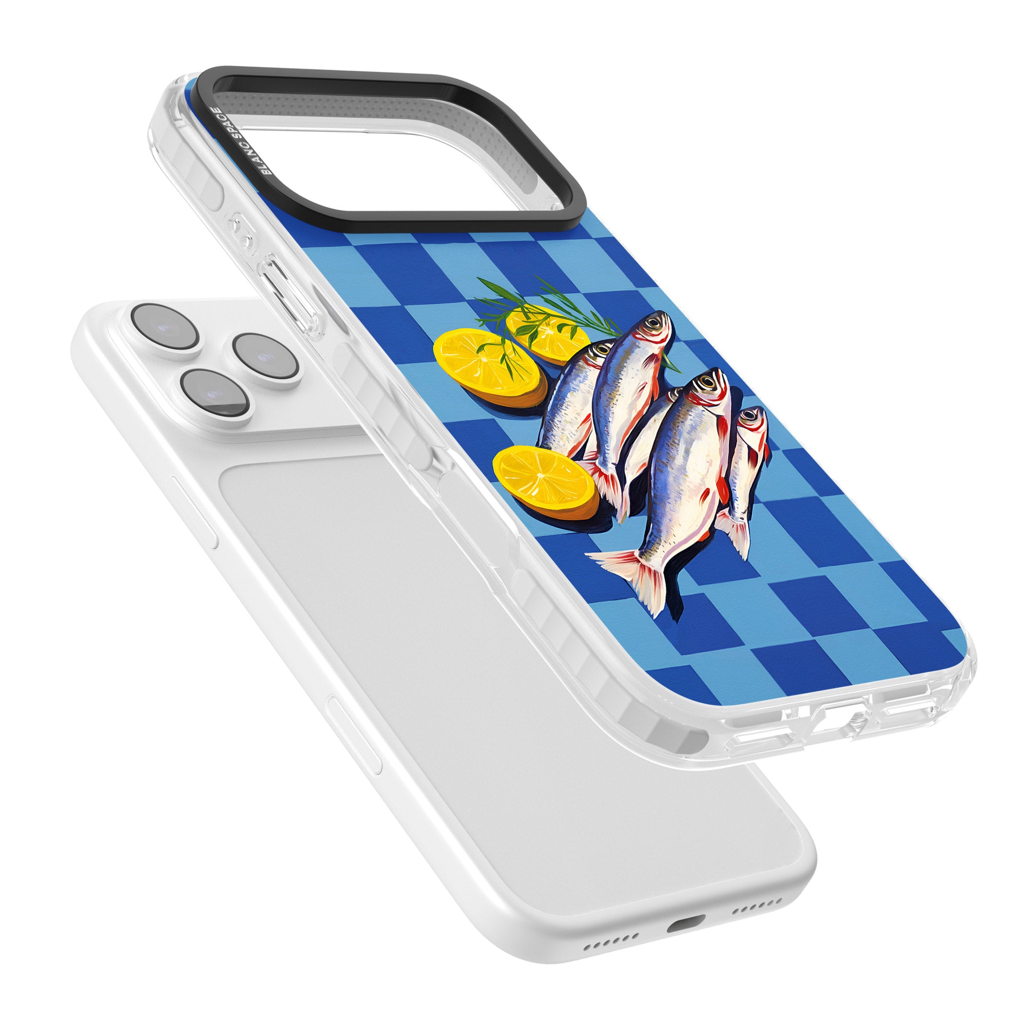 Fish & Lemons iPhone 17 Pro Impact Pro Clear Phone Case Colours