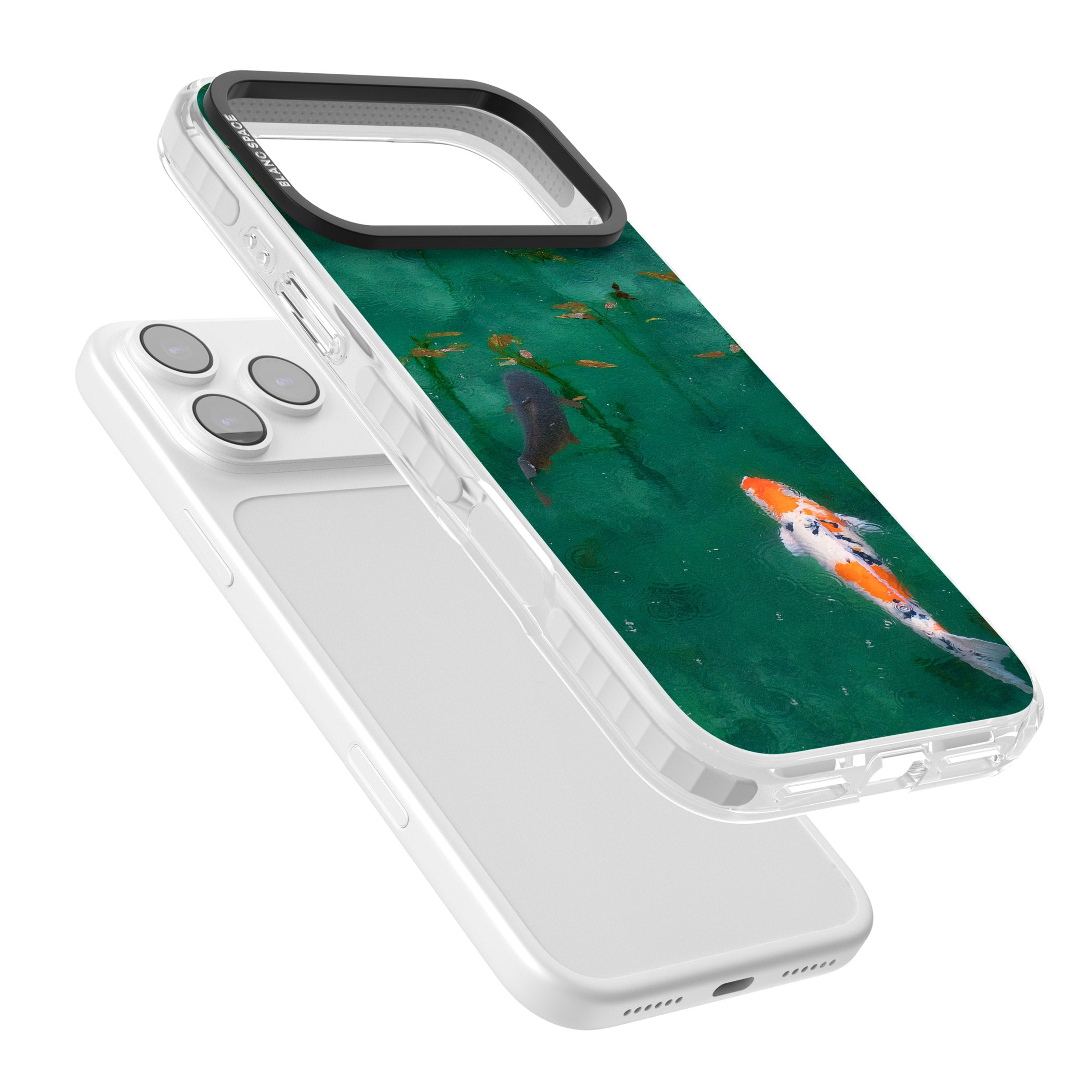 Koi Fish iPhone 17 Pro Impact Pro Clear Phone Case Colours