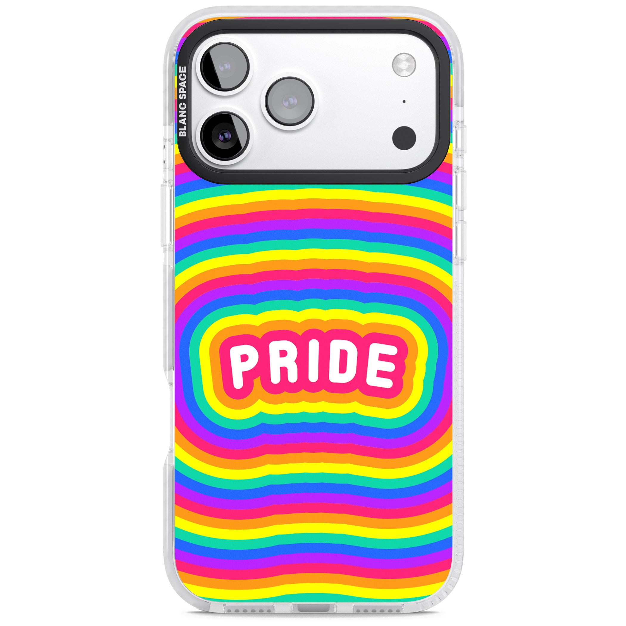 Pride iPhone 17 Pro Impact Pro Clear Phone Case