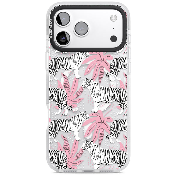 Pink & White Tropical Tigers