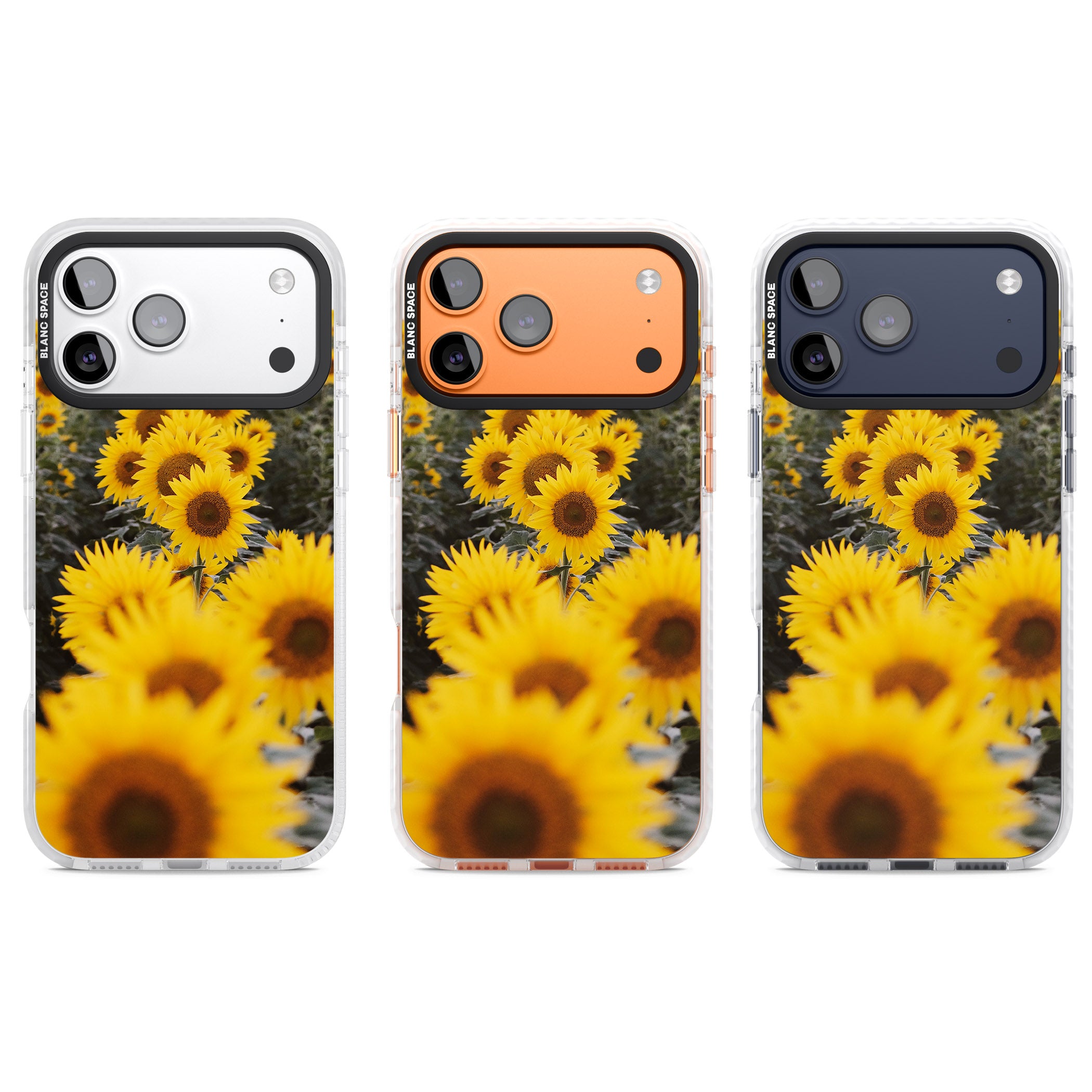 Sunflower Field iPhone 17 Pro Impact Pro Clear Phone Case APT Impact Protection
