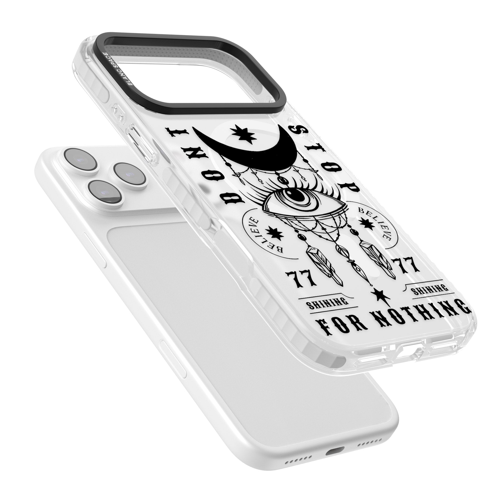 Dont Stop For Nothing iPhone 17 Pro Impact Pro Clear Phone Case Colours