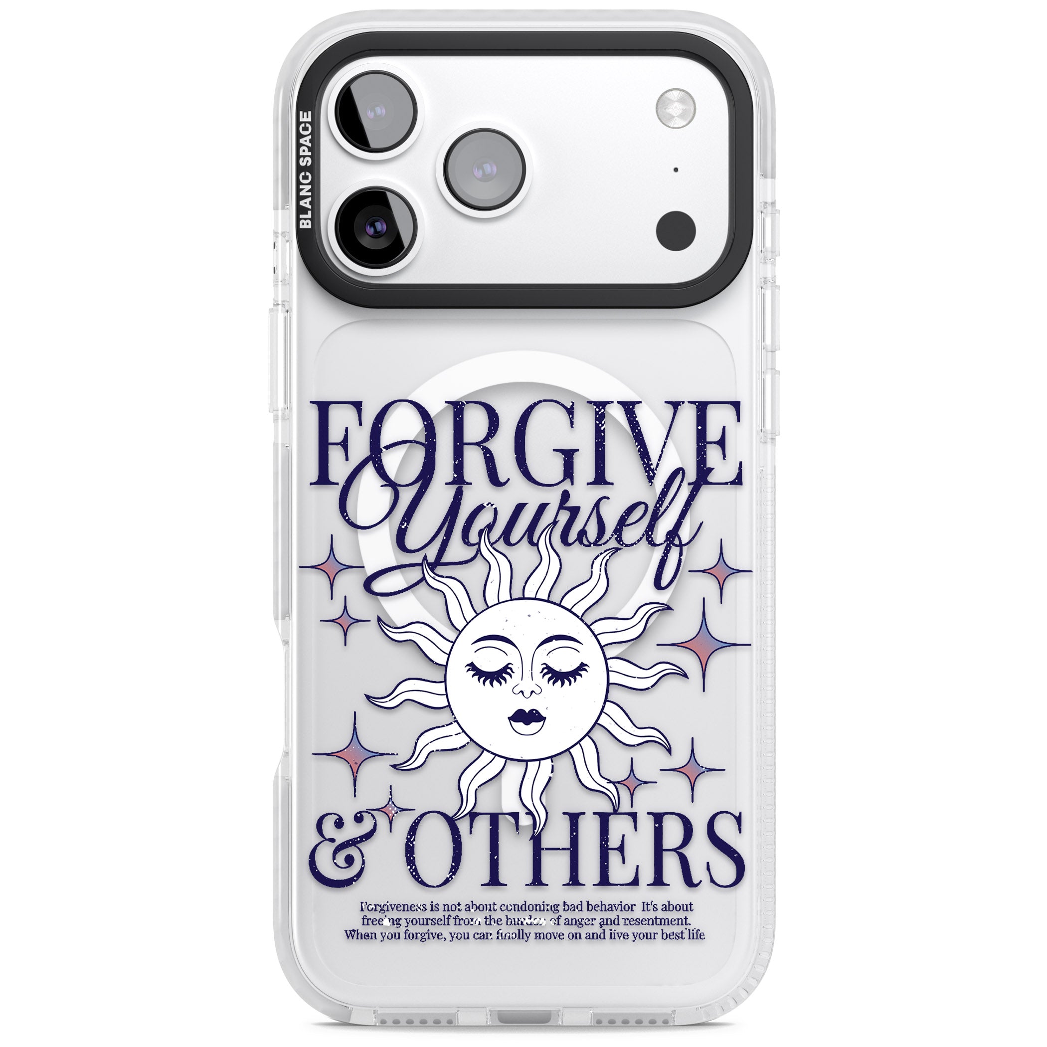 Forgiveness iPhone 17 Pro Impact Pro Clear Phone Case