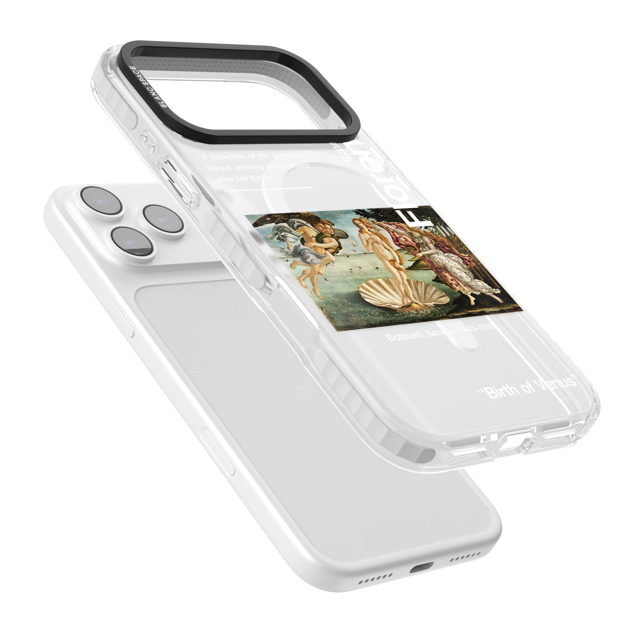 Birth Of Venus iPhone 17 Pro Impact Pro Clear Phone Case Colours
