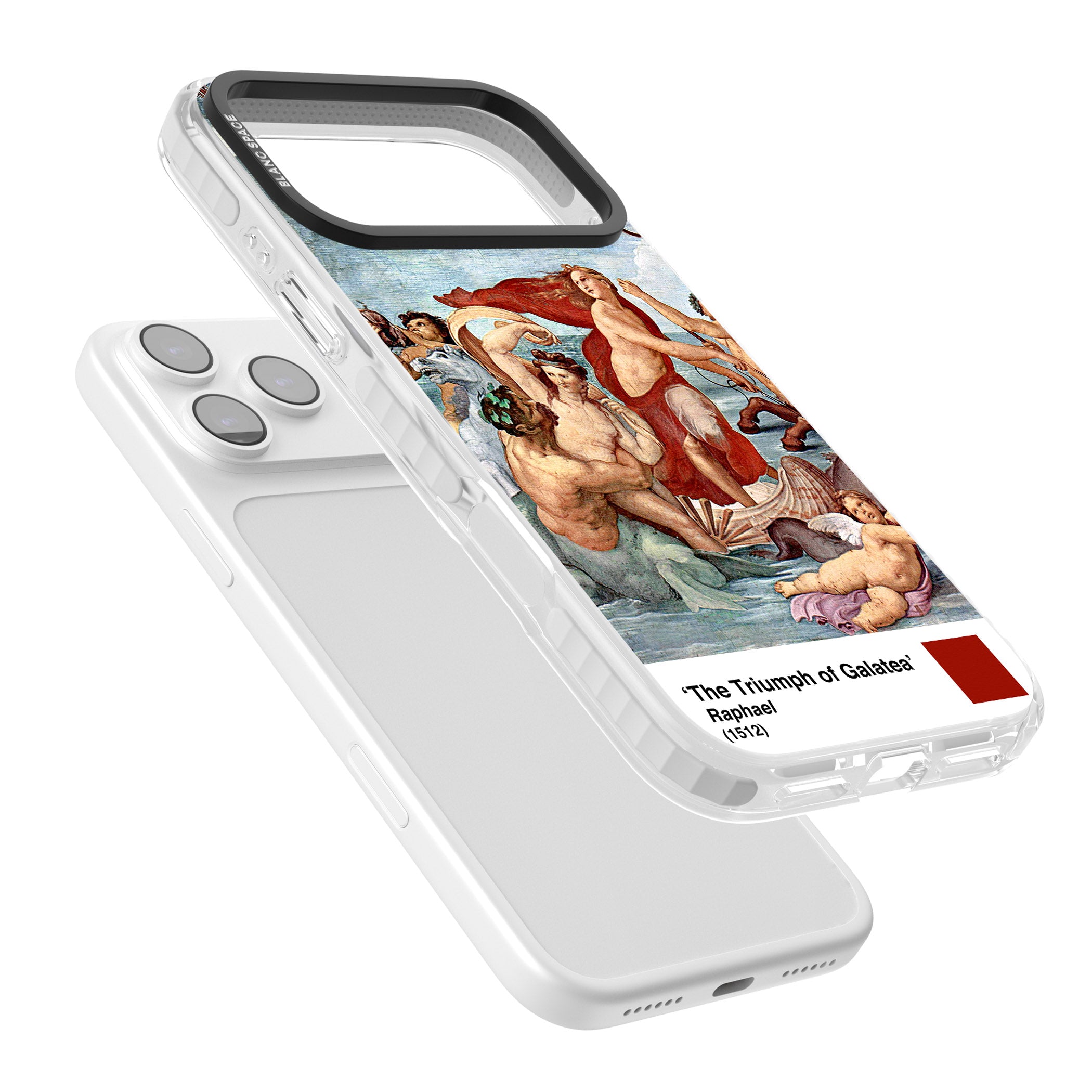 The Triumph Of Galatea iPhone 17 Pro Impact Pro Clear Phone Case Colours