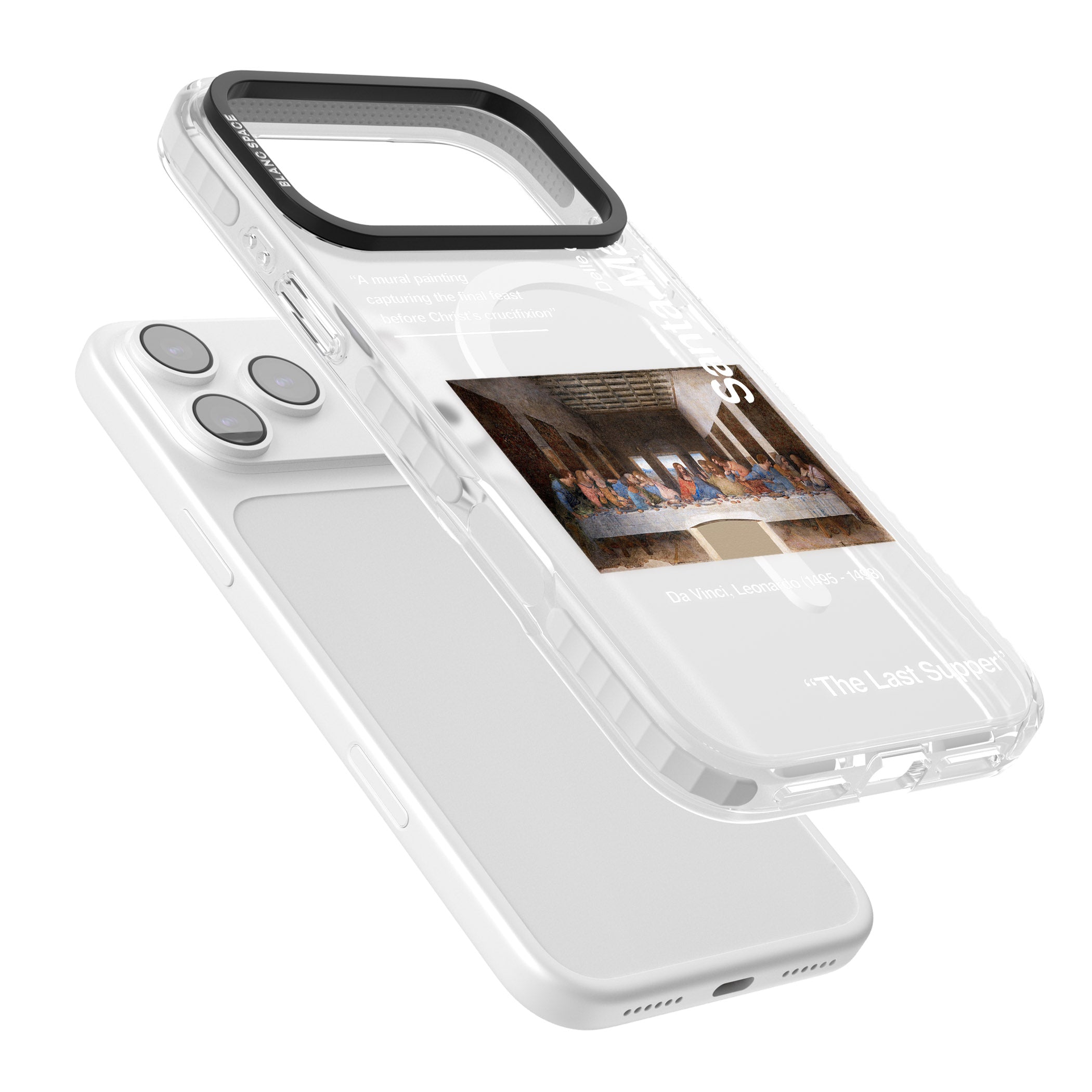 The Last Supper iPhone 17 Pro Impact Pro Clear Phone Case Colours