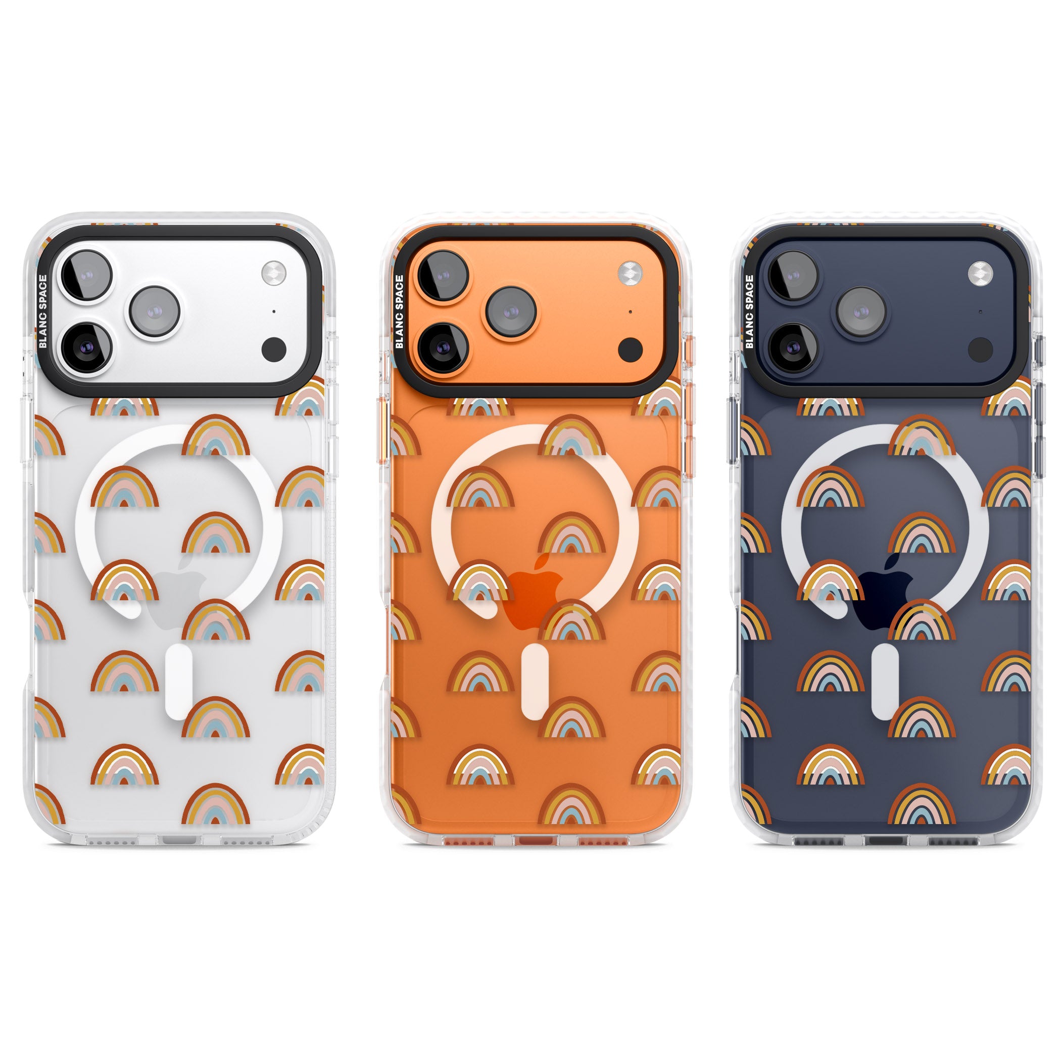 Scandi Rainbow iPhone 17 Pro Impact Pro Clear Phone Case APT Impact Protection