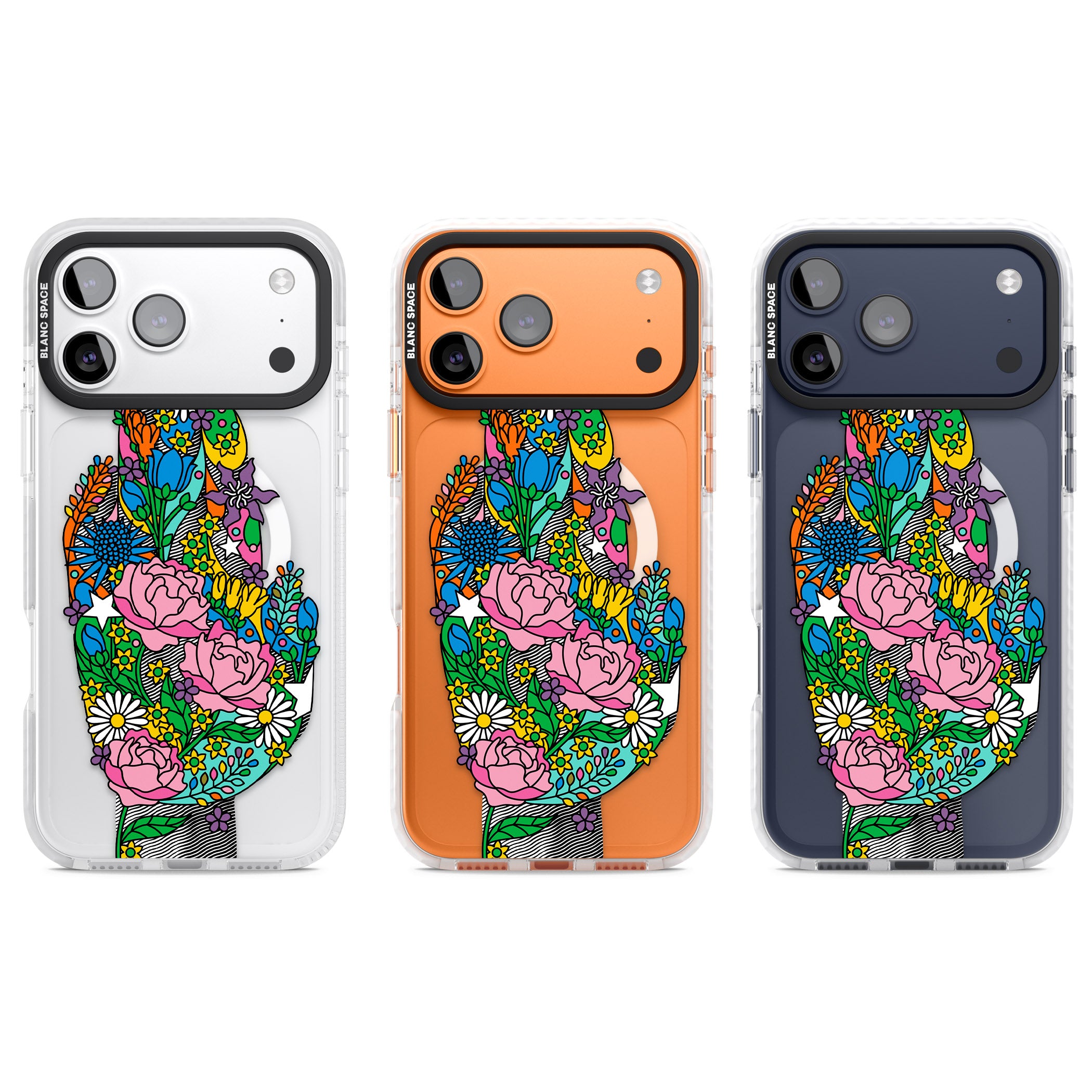 Garden Touch iPhone 17 Pro Impact Pro Clear Phone Case APT Impact Protection