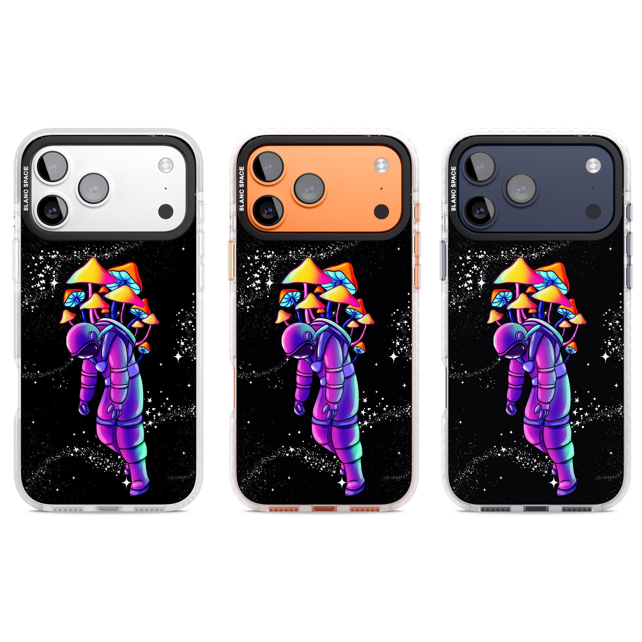 Space Mutation iPhone 17 Pro Impact Pro Clear Phone Case APT Impact Protection