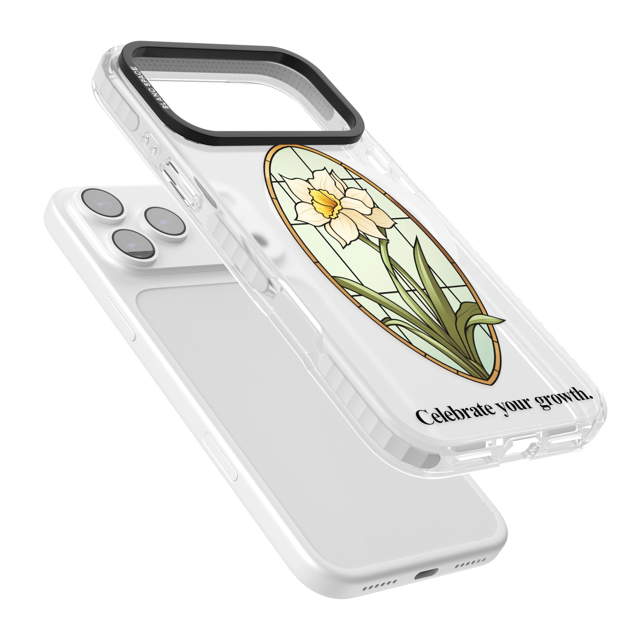 Celebrate Your Growth iPhone 17 Pro Max Impact Pro Clear Phone Case Colours