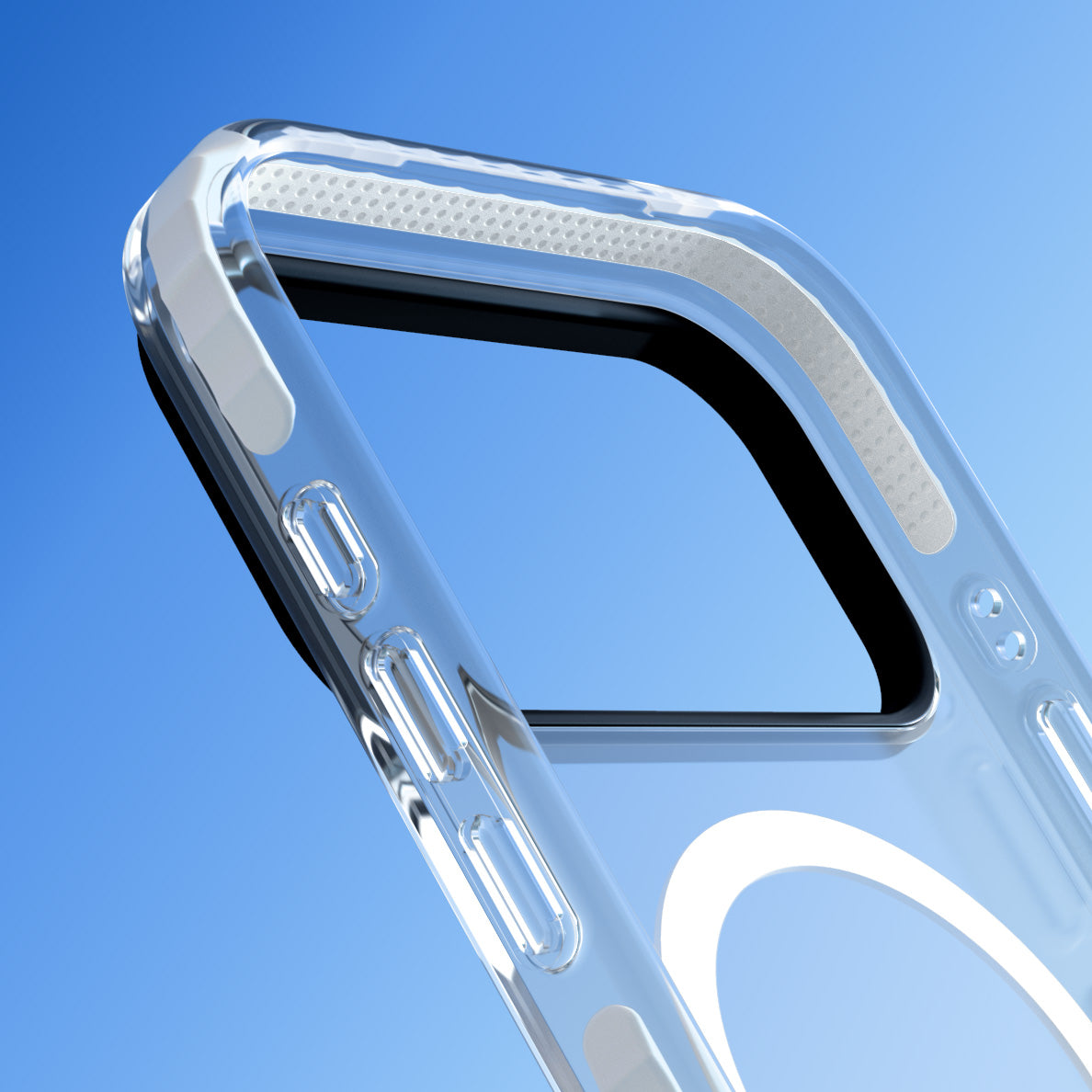 Minimal Wildflowers iPhone 17 Pro Max Impact Pro Clear Shock Absorbing Bounce Protection