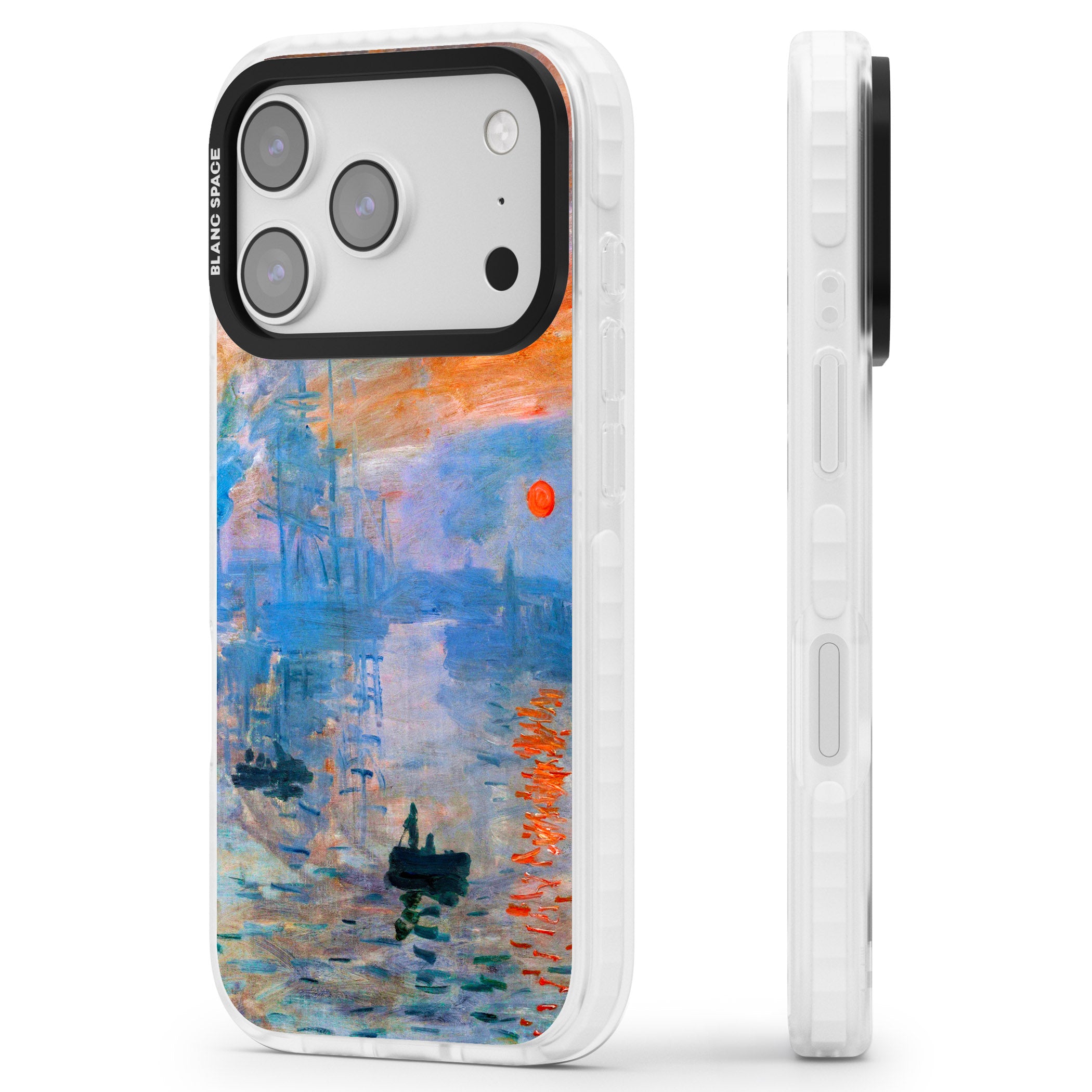 Impression, Sunrise iPhone 17 Pro Impact Pro Clear Phone Case Side Profile