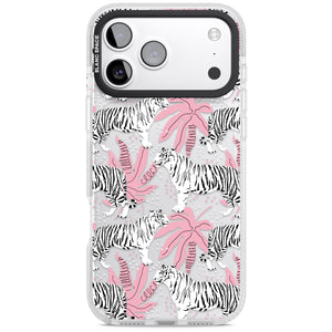 Pink & White Tropical Tigers