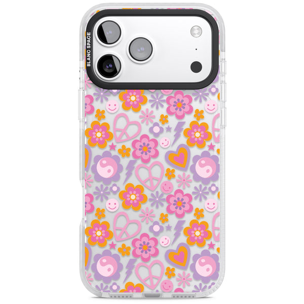 Peace, Love And Flowers Pattern