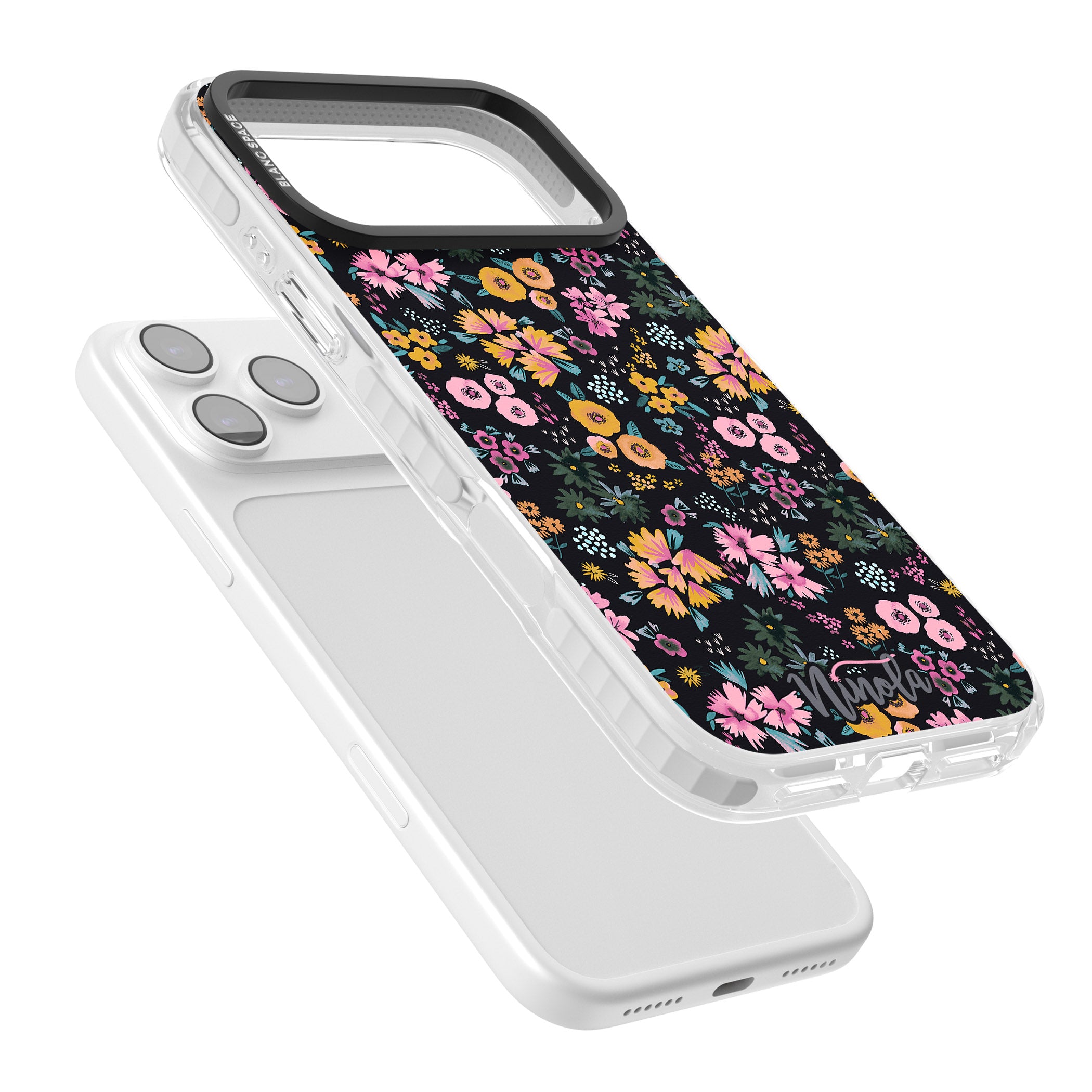 Blossom Field iPhone 17 Pro Max Impact Clear Phone Case Colours
