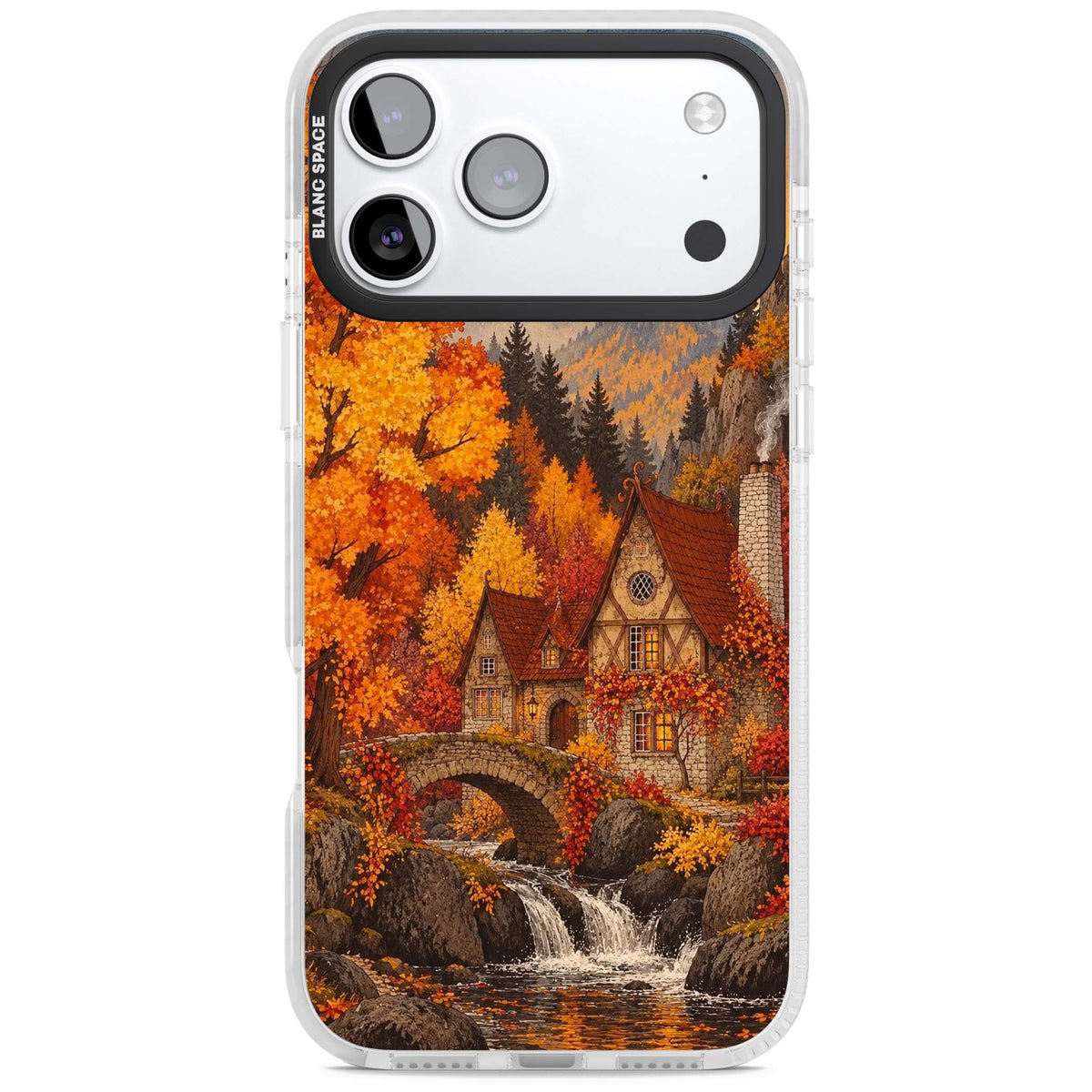 Auburn Cottage iPhone case | Black Impact case for iPhone 17 Pro, iPhone 17 Pro Max
