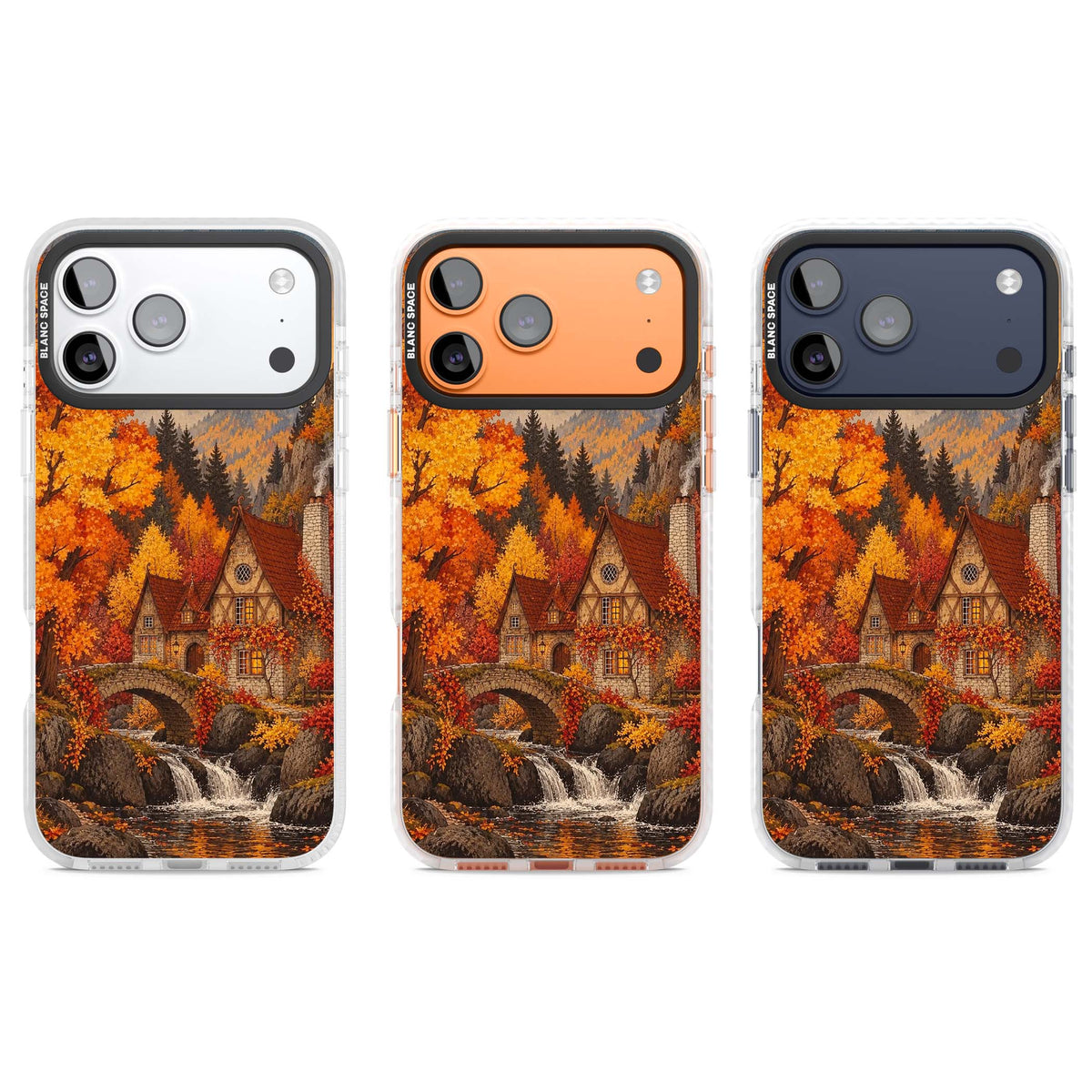Auburn Cottage iPhone case | Black Impact case for iPhone 17 Pro, iPhone 17 Pro Max