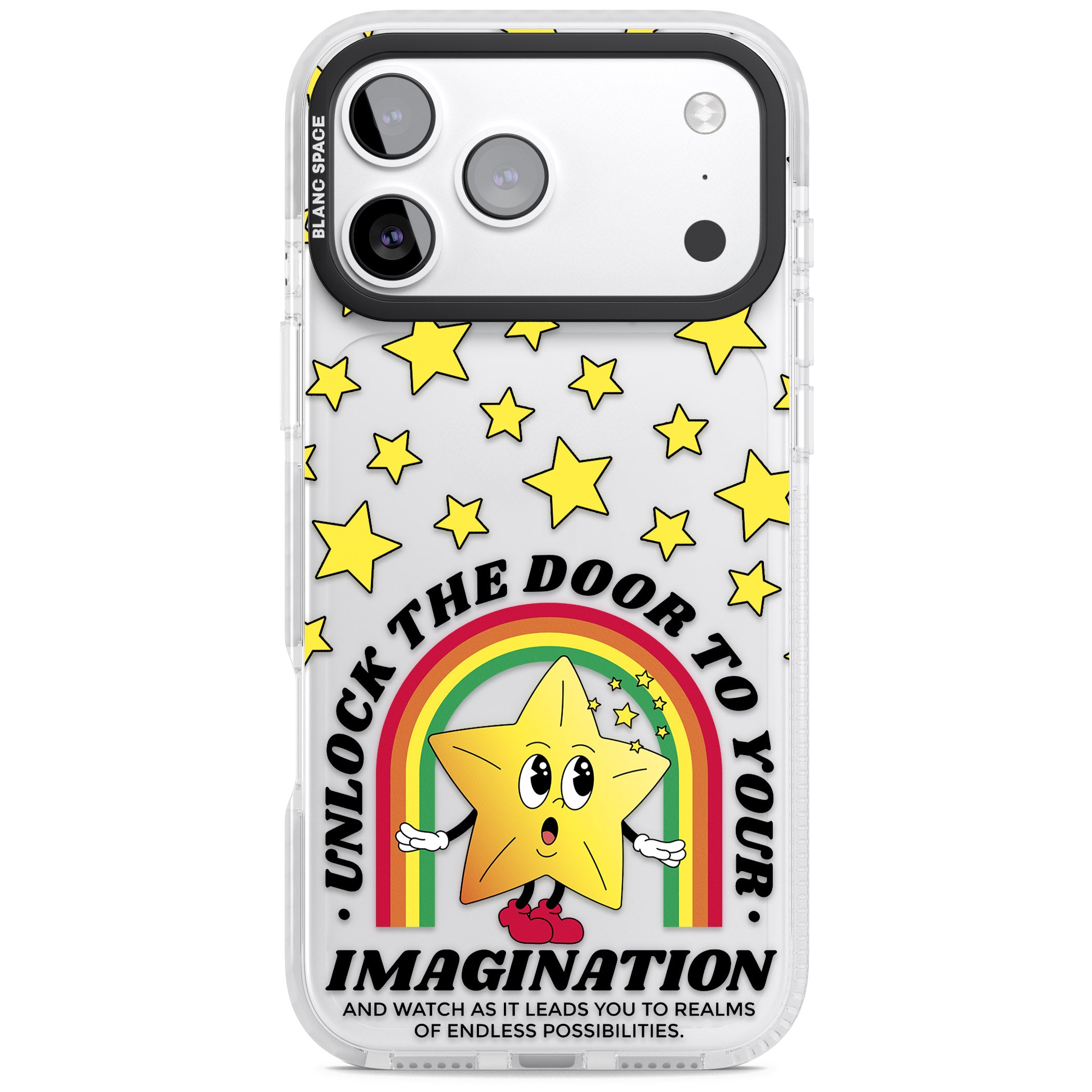 Imagination iPhone 17 Pro Max Impact Clear Phone Case