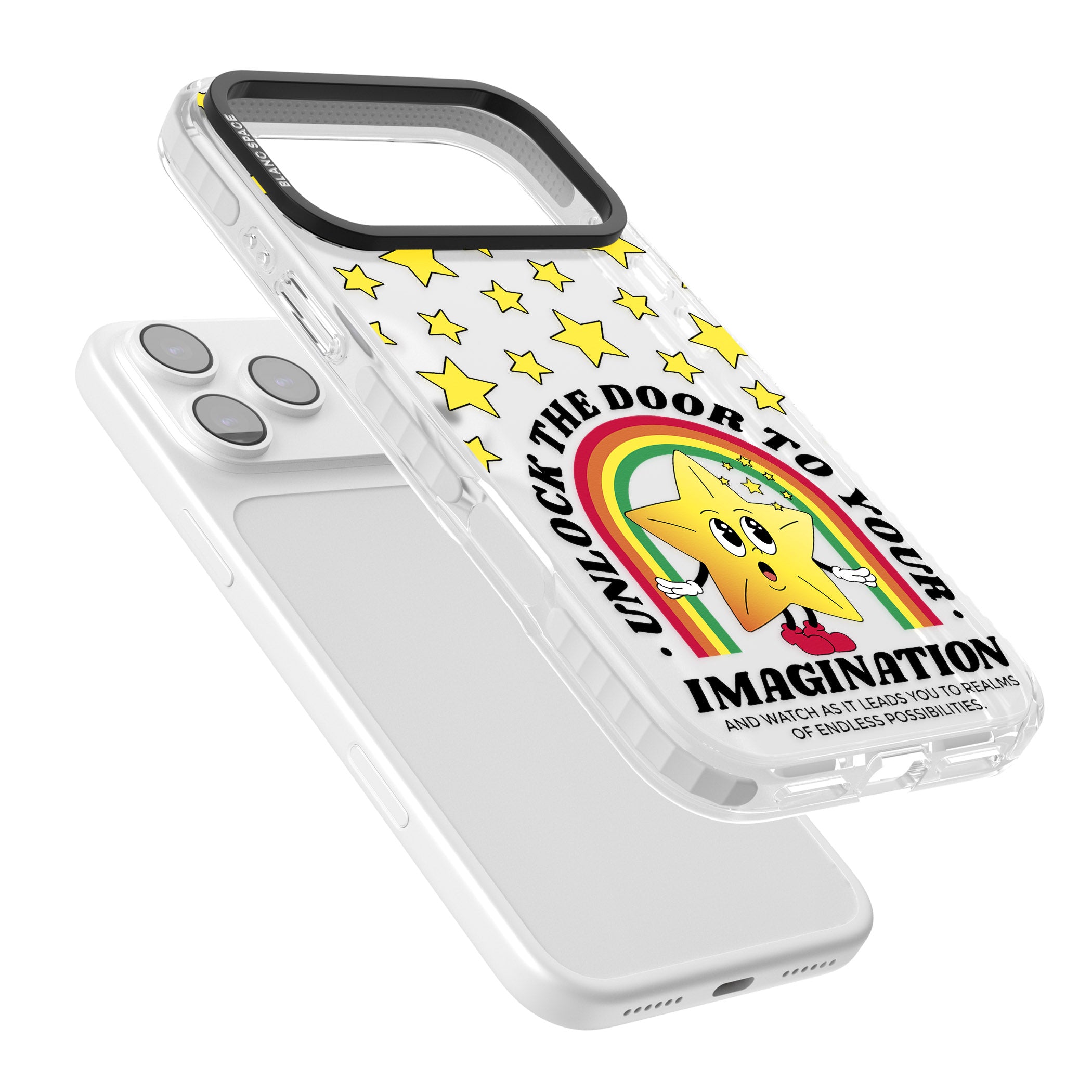 Imagination iPhone 17 Pro Max Impact Clear Phone Case Colours