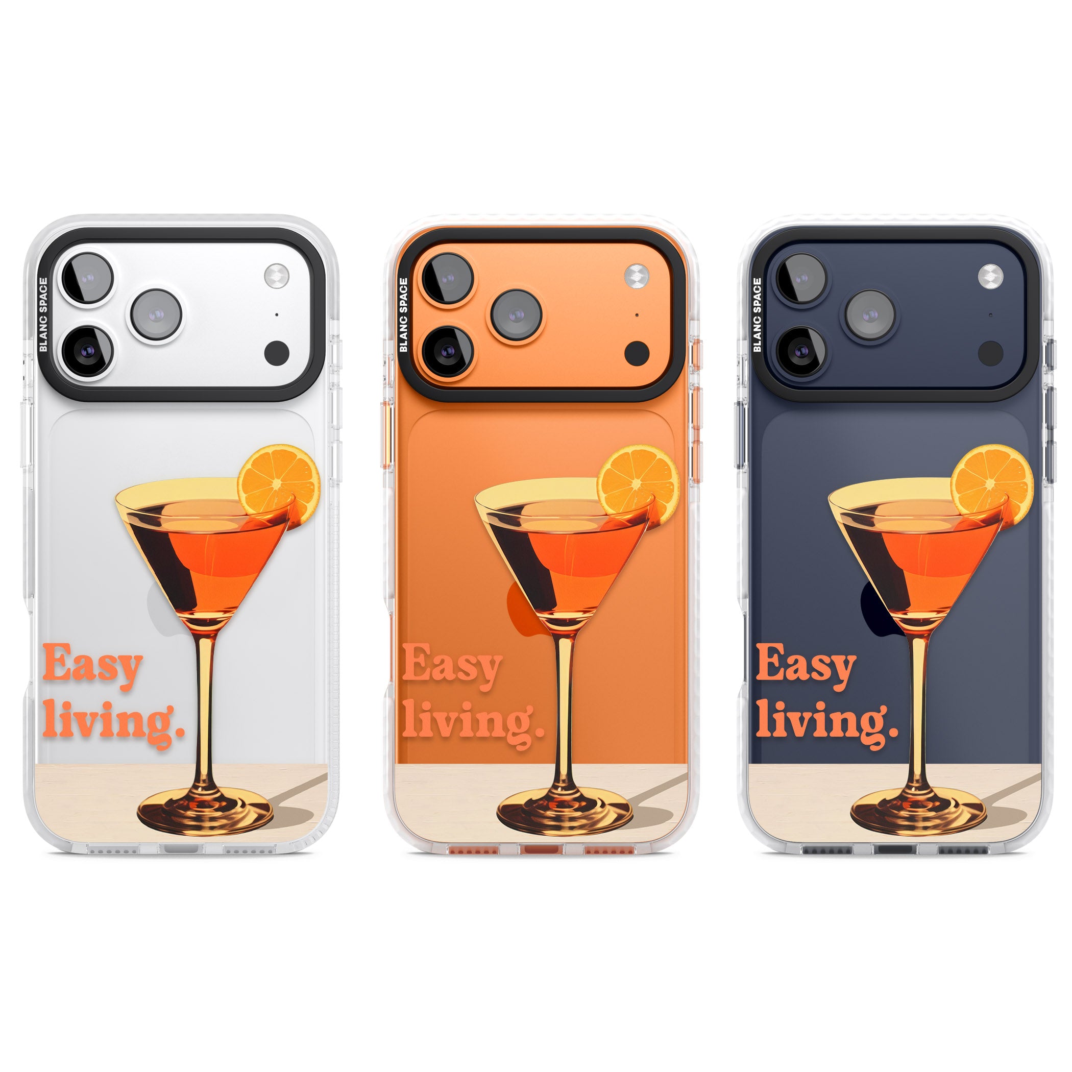 Easy Living iPhone 17 Pro Impact Clear Phone Case APT Impact Protection