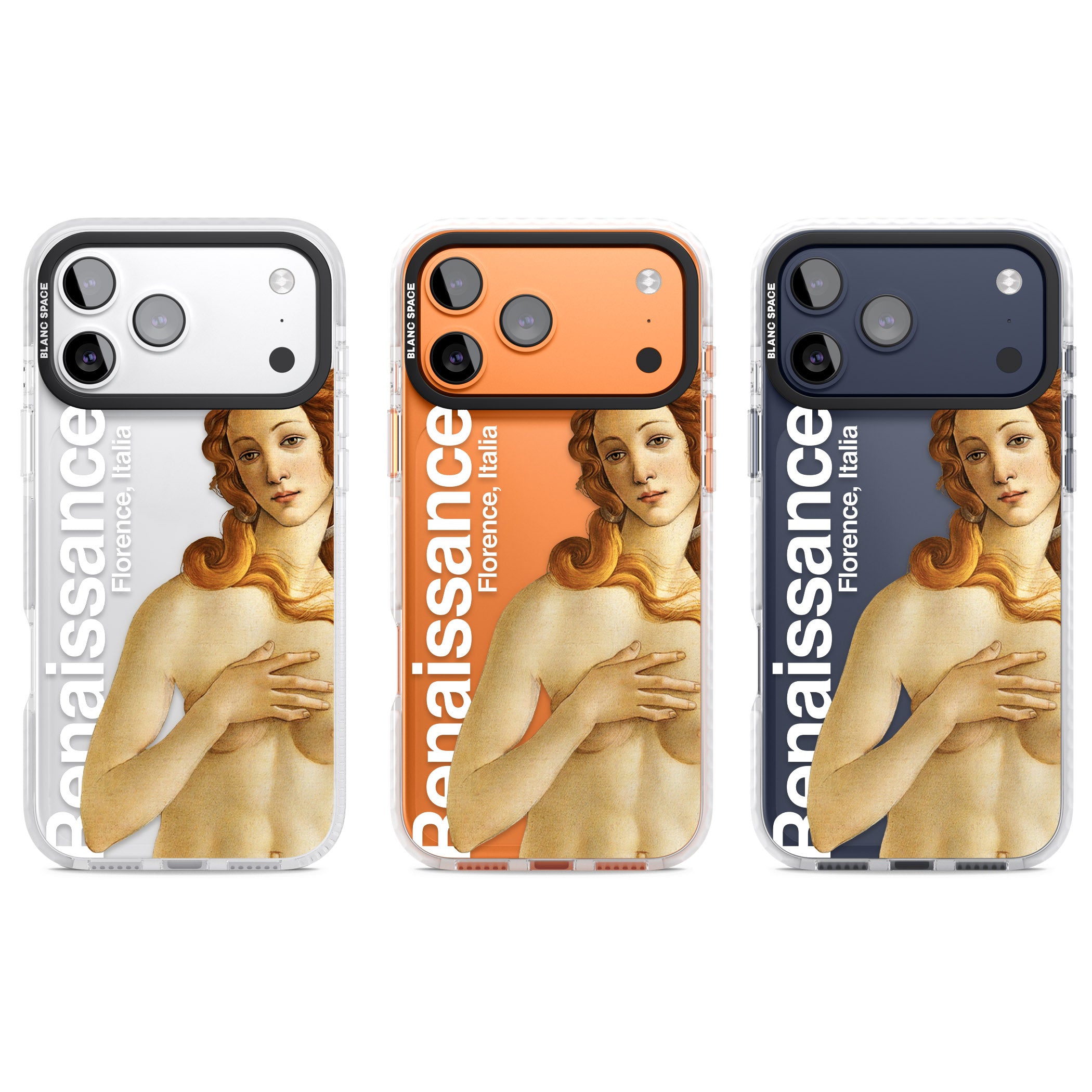 Florence Renaissance iPhone 17 Pro Impact Clear Phone Case APT Impact Protection