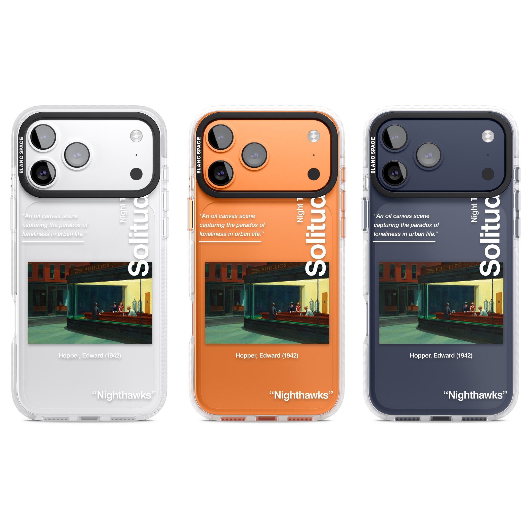 Nighthawks iPhone 17 Pro Impact Clear Phone Case APT Impact Protection