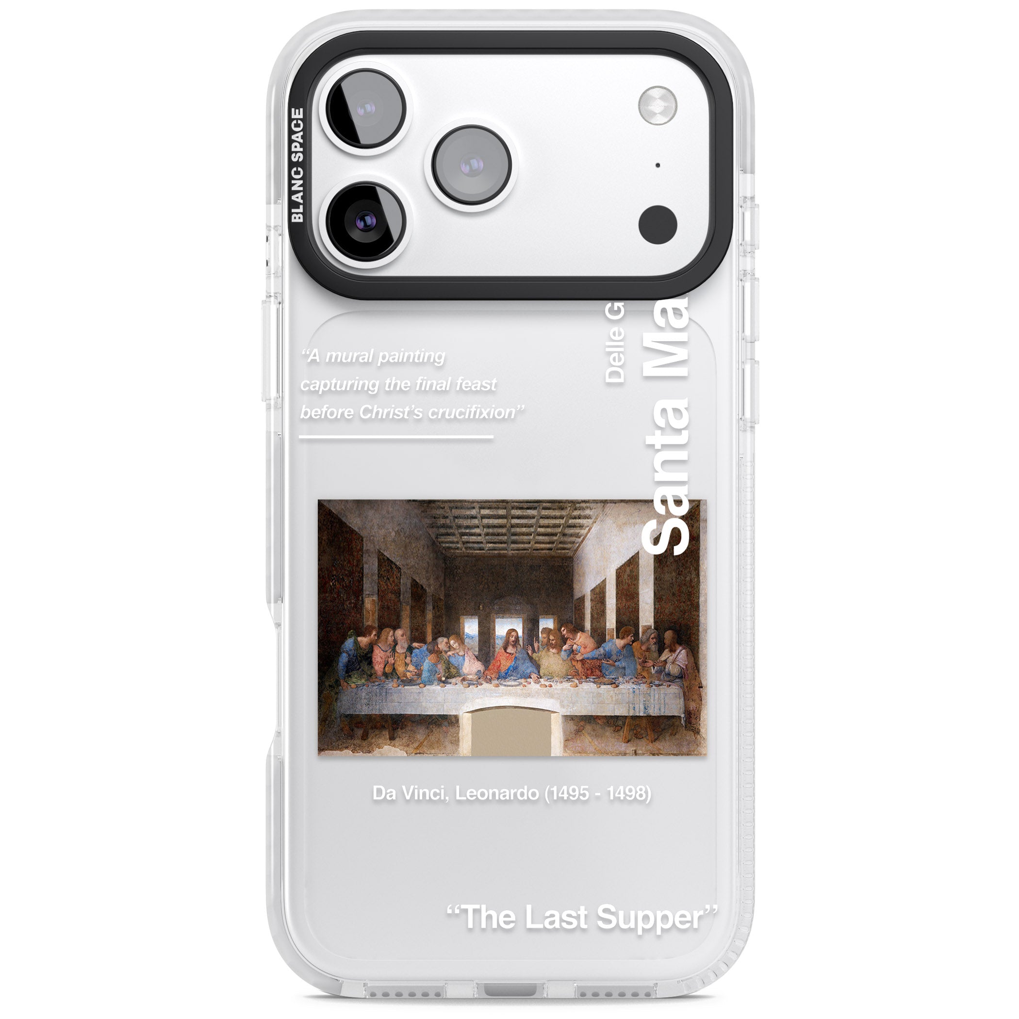 The Last Supper iPhone 17 Pro Impact Clear Phone Case