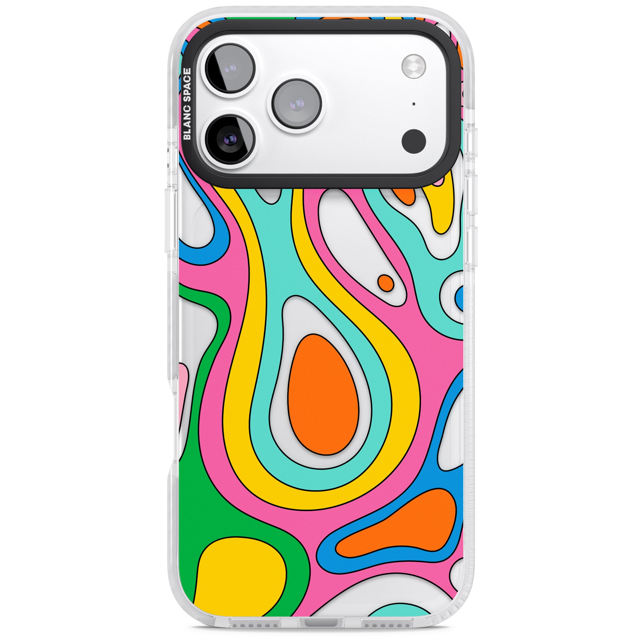 Dreams & Grooves iPhone 17 Pro Impact Clear Phone Case