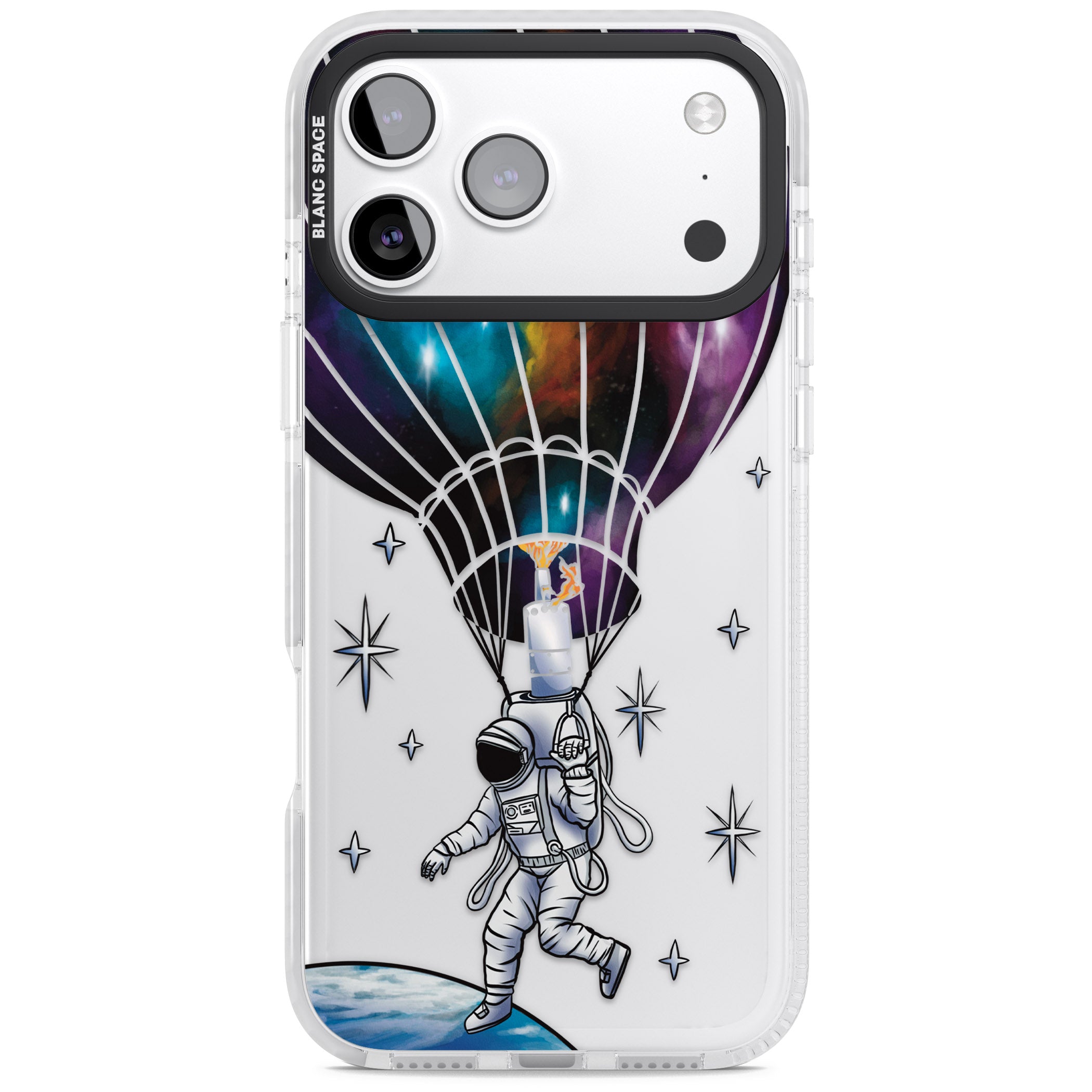 Solo Odyssey iPhone 17 Pro Impact Clear Phone Case