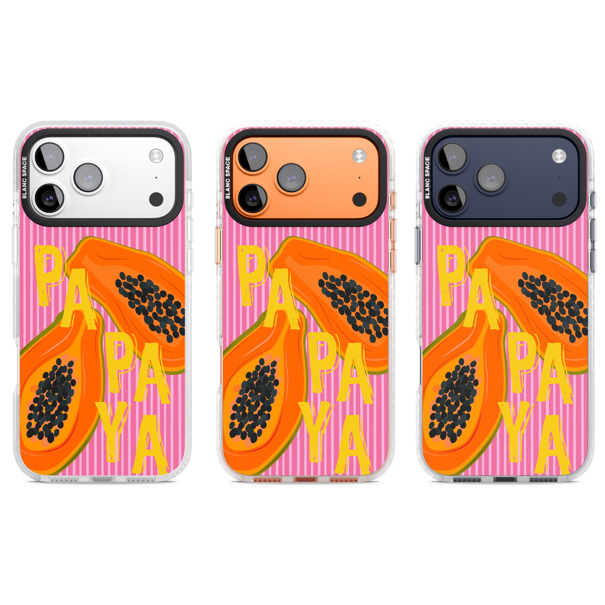 Papaya iPhone 17 Pro Impact Clear Phone Case APT Impact Protection