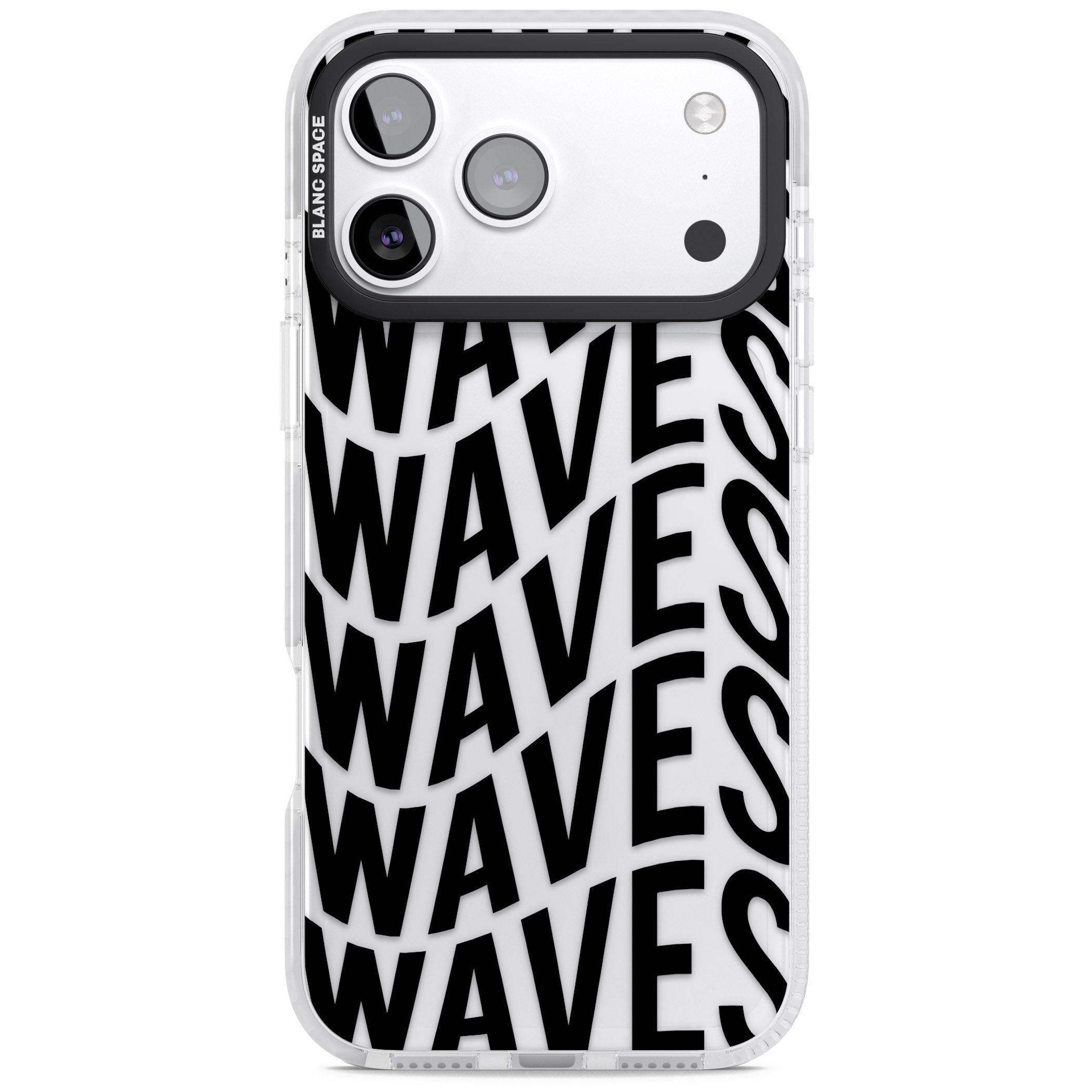 Waves iPhone 17 Pro Impact Clear Phone Case