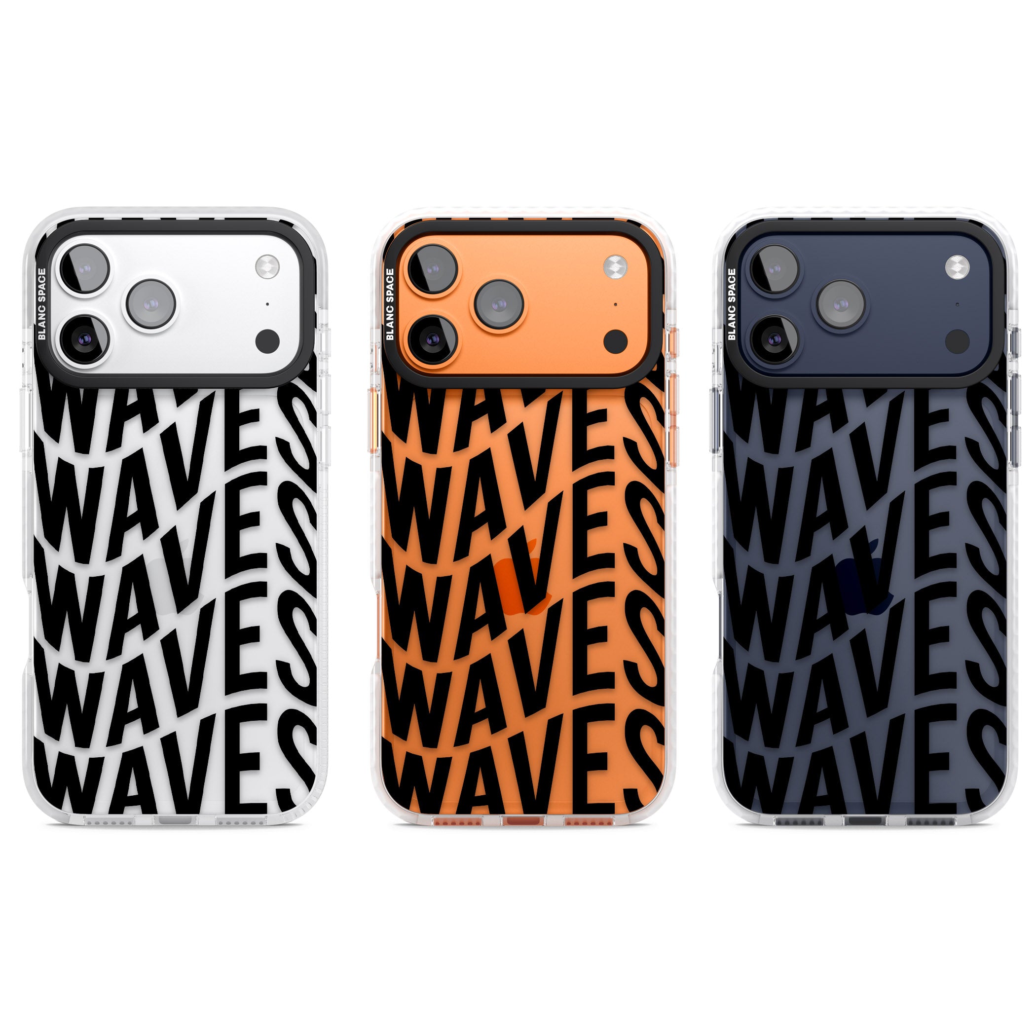 Waves iPhone 17 Pro Impact Clear Phone Case APT Impact Protection