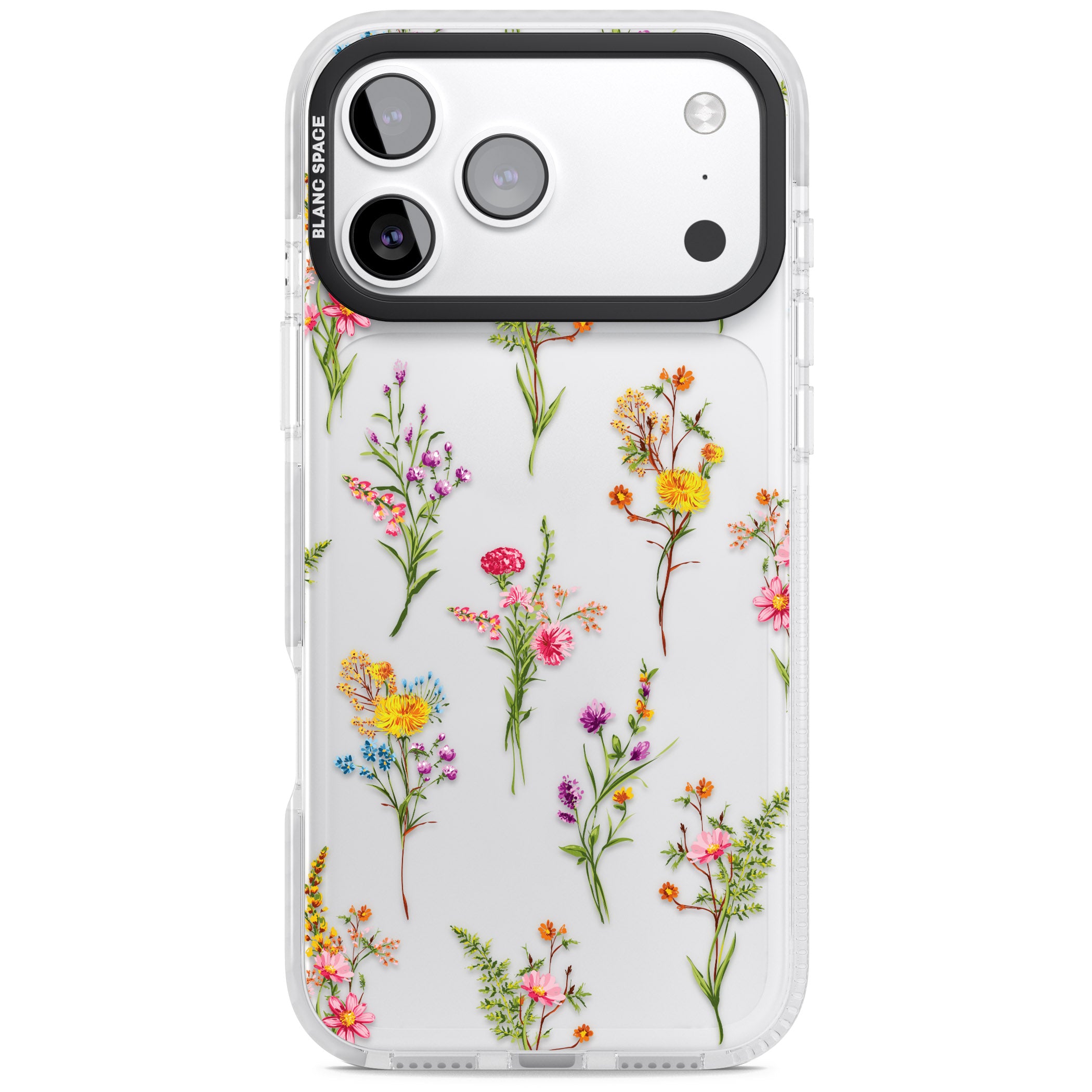 Picked Wildflowers iPhone 17 Pro Impact Clear Phone Case