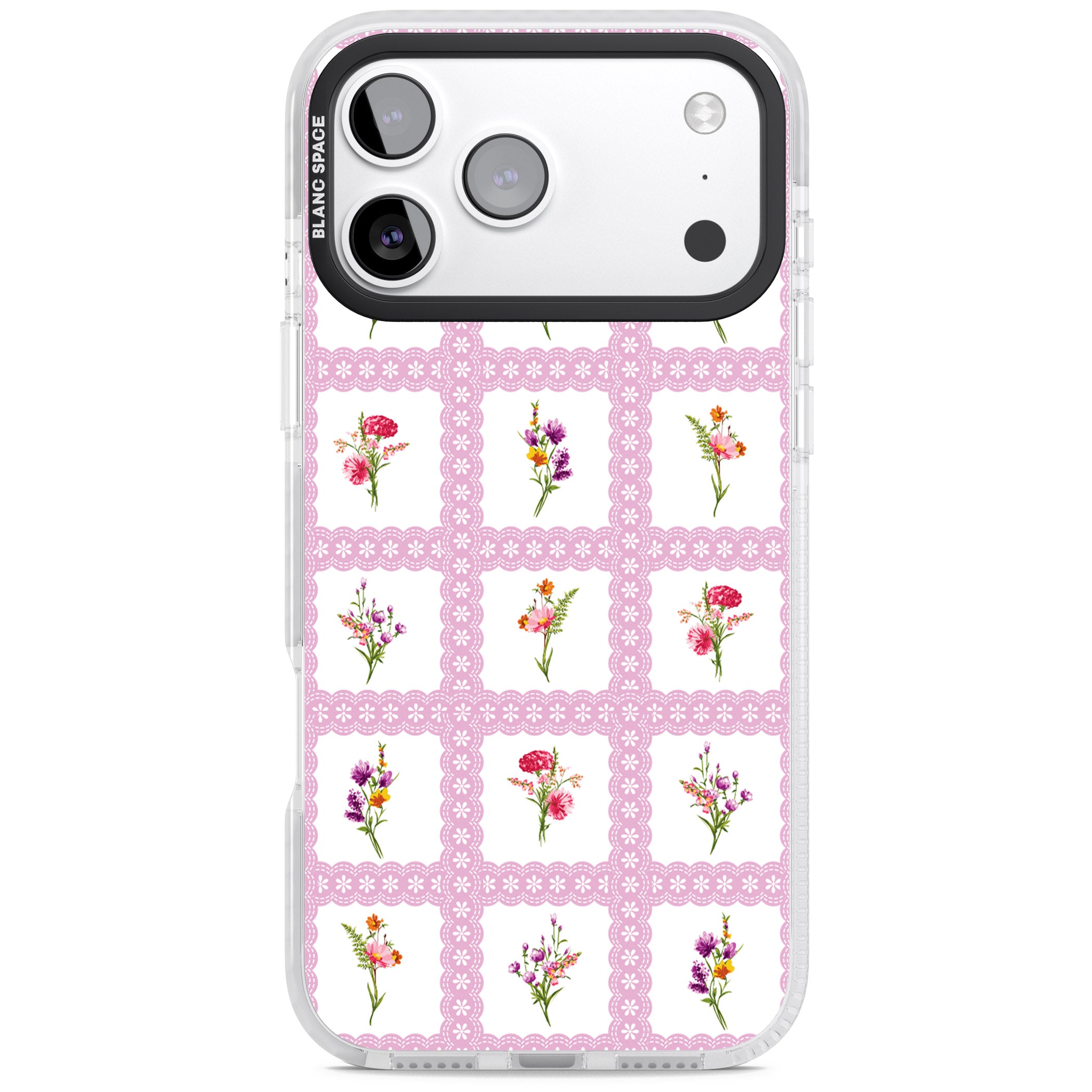 Wildflower Windows iPhone 17 Pro Impact Clear Phone Case