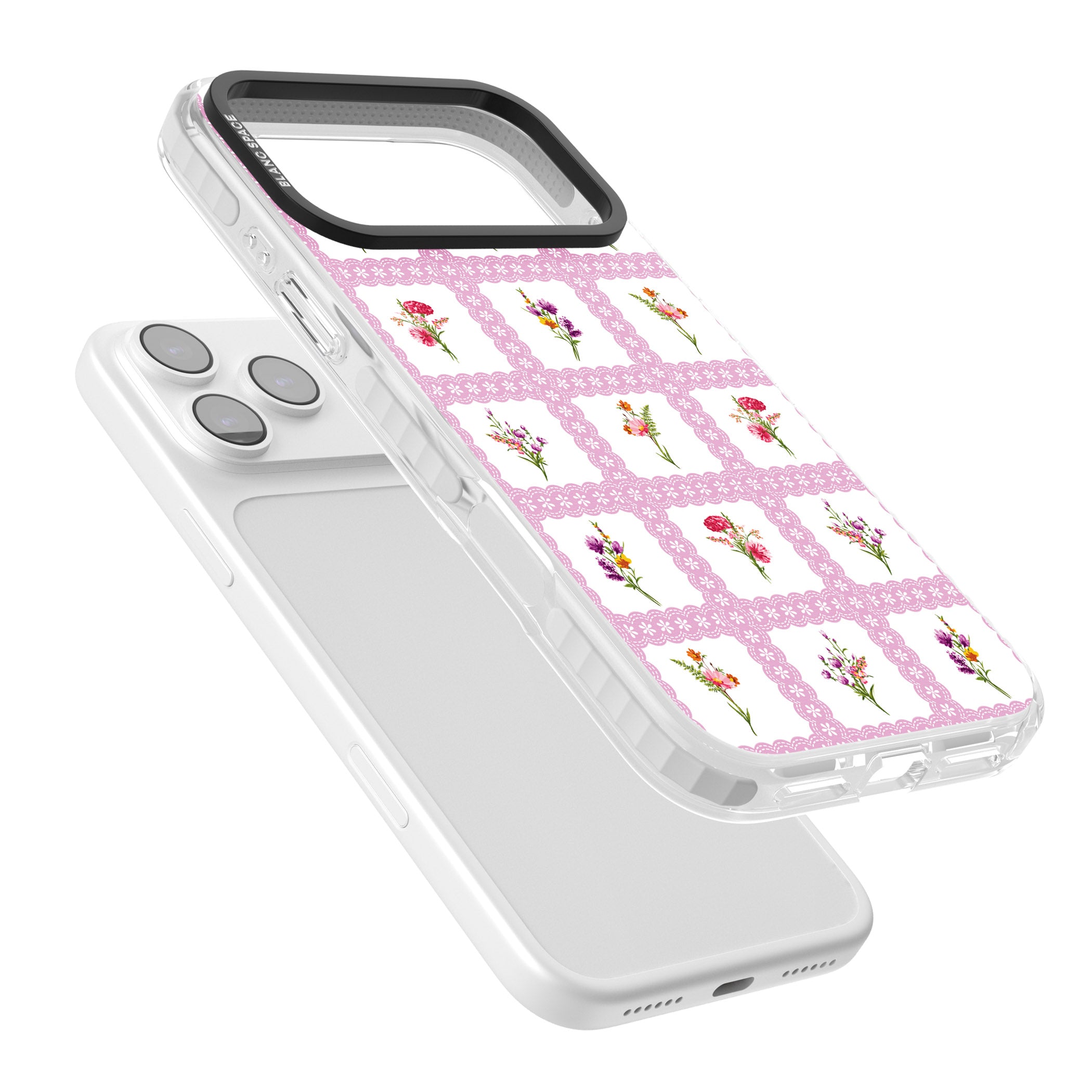 Wildflower Windows iPhone 17 Pro Impact Clear Phone Case Colours