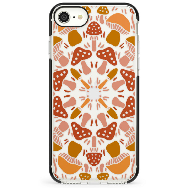 Mushroom Medley Impact Phone Case for iPhone SE