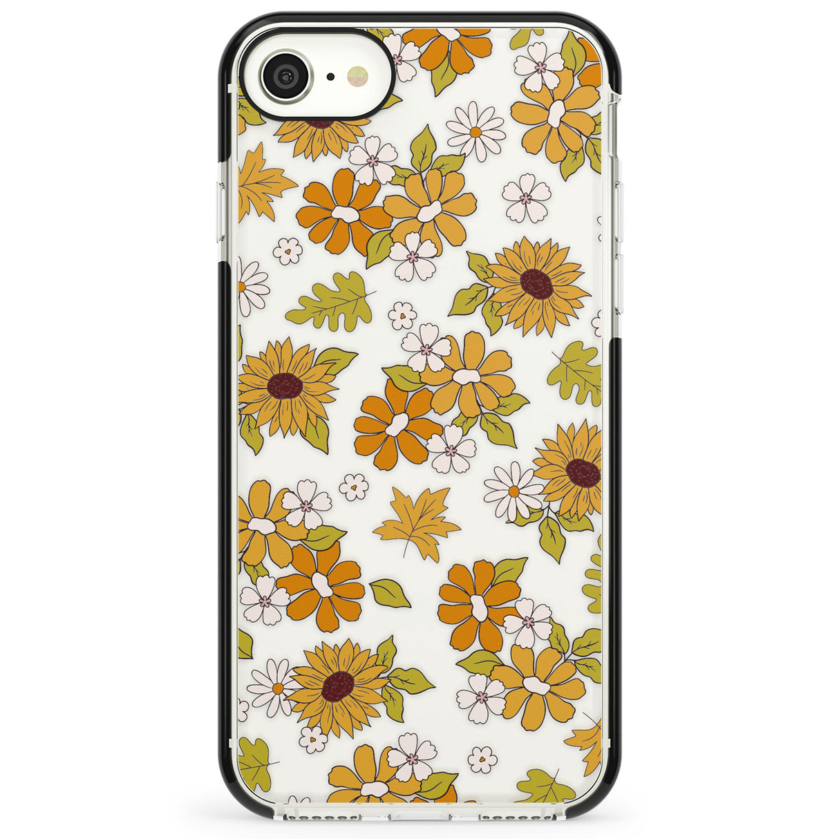 Boho Sunflowers Impact Phone Case for iPhone SE