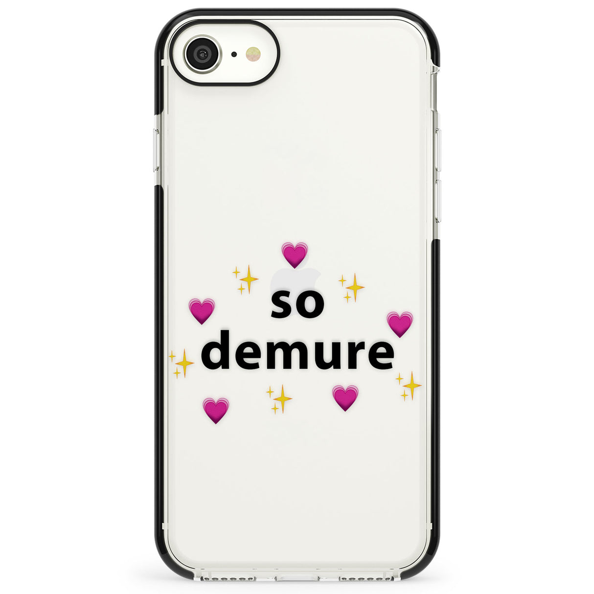 So Demure Impact Phone Case for iPhone SE