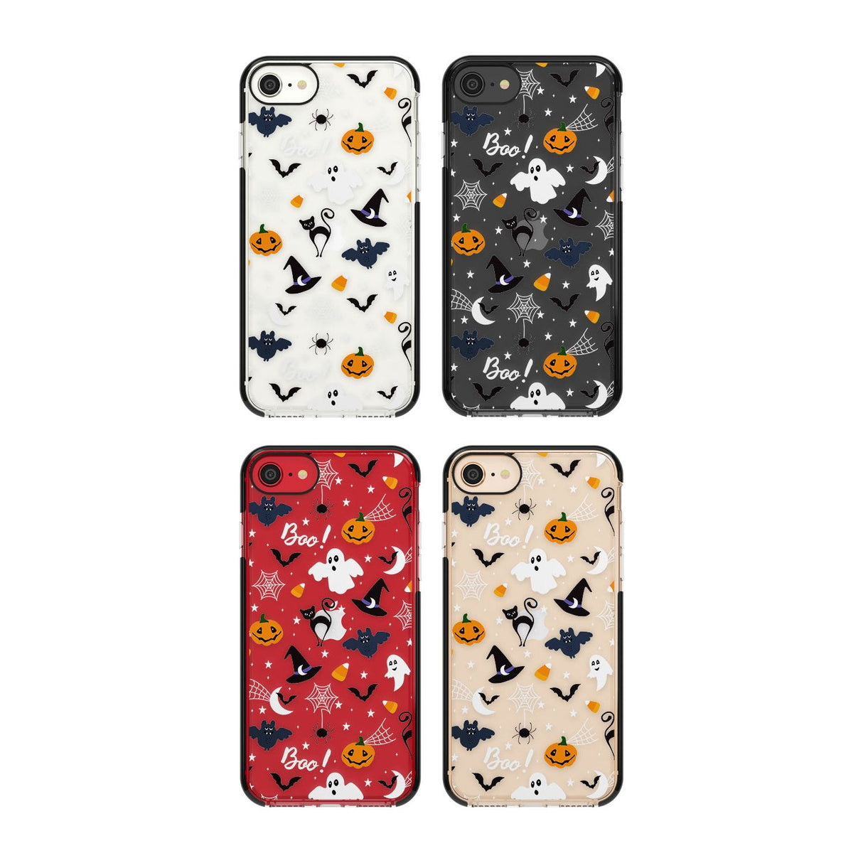 Halloween Mix Pattern Phone Case for iPhone SE