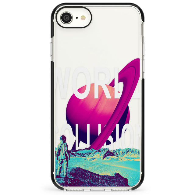 World Collision Impact Phone Case for iPhone SE