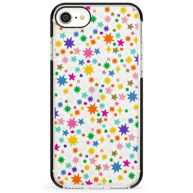 Rainbow Starburst Impact Phone Case for iPhone SE