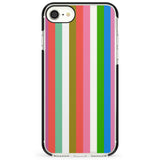 Vibrant Stripes Impact Phone Case for iPhone SE