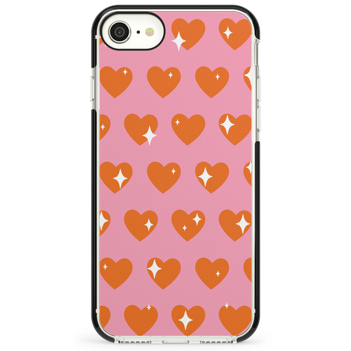 Sweet Hearts (Sunset) Impact Phone Case for iPhone SE