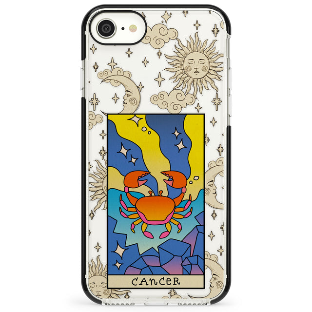 Celestial Zodiac - Cancer Impact Phone Case for iPhone SE