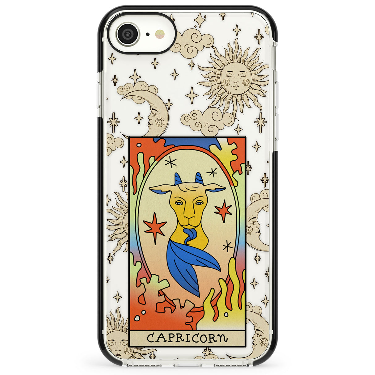 Celestial Zodiac - Capricorn Impact Phone Case for iPhone SE