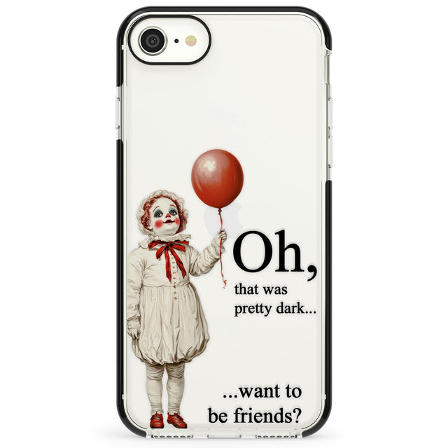 Want to be Friends? Impact Phone Case for iPhone SE