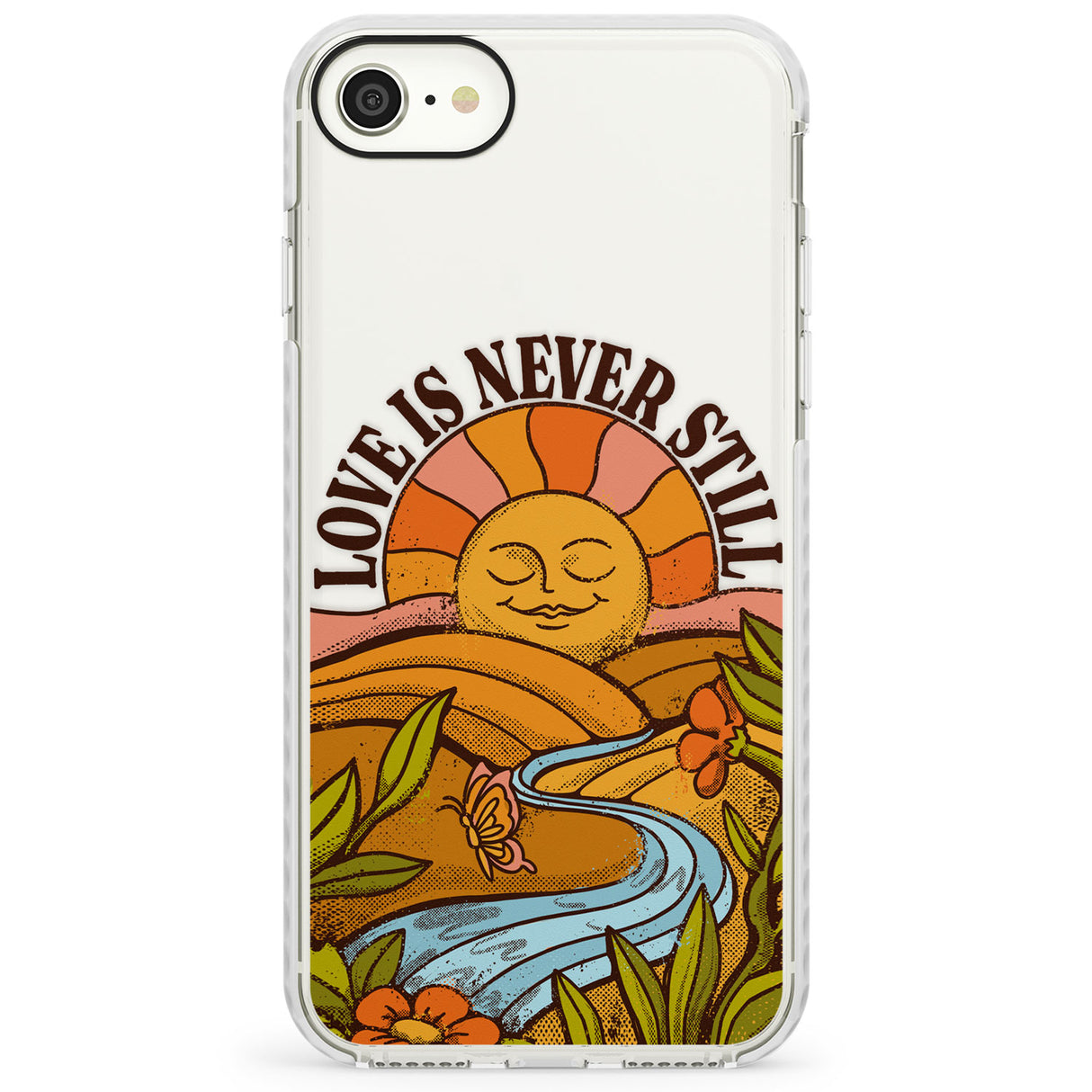 Love is Never StillImpact Phone Case for iPhone SE