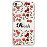 Personalised Cherry PatternImpact Phone Case for iPhone SE