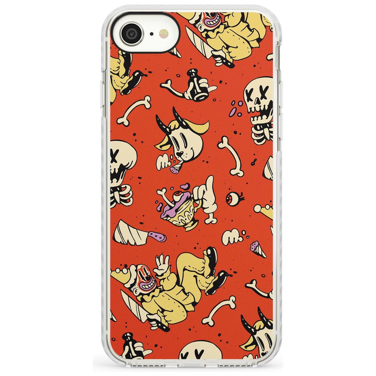 Halloween Mix Pattern Phone Case for iPhone SE