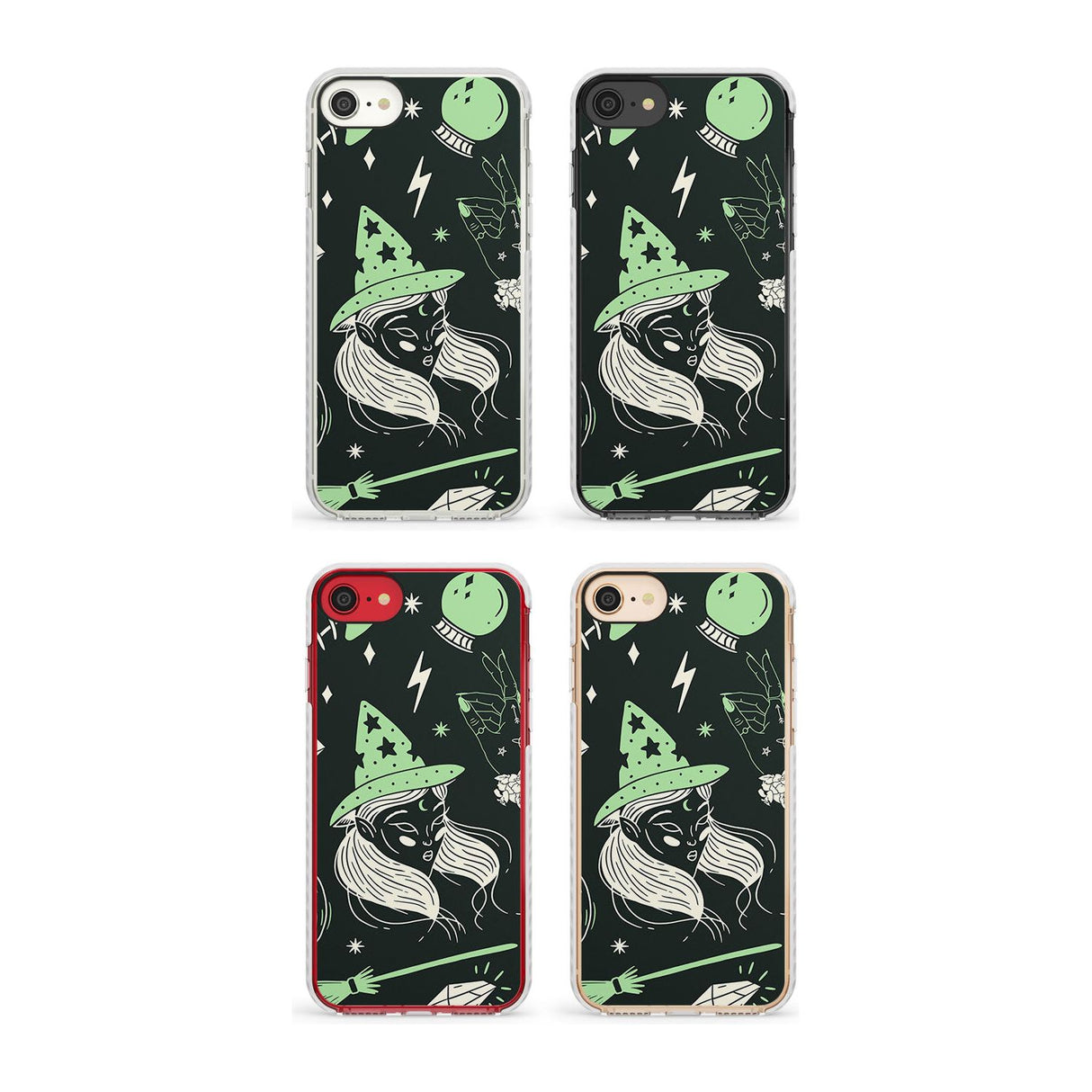 Halloween Mix Pattern Phone Case for iPhone SE